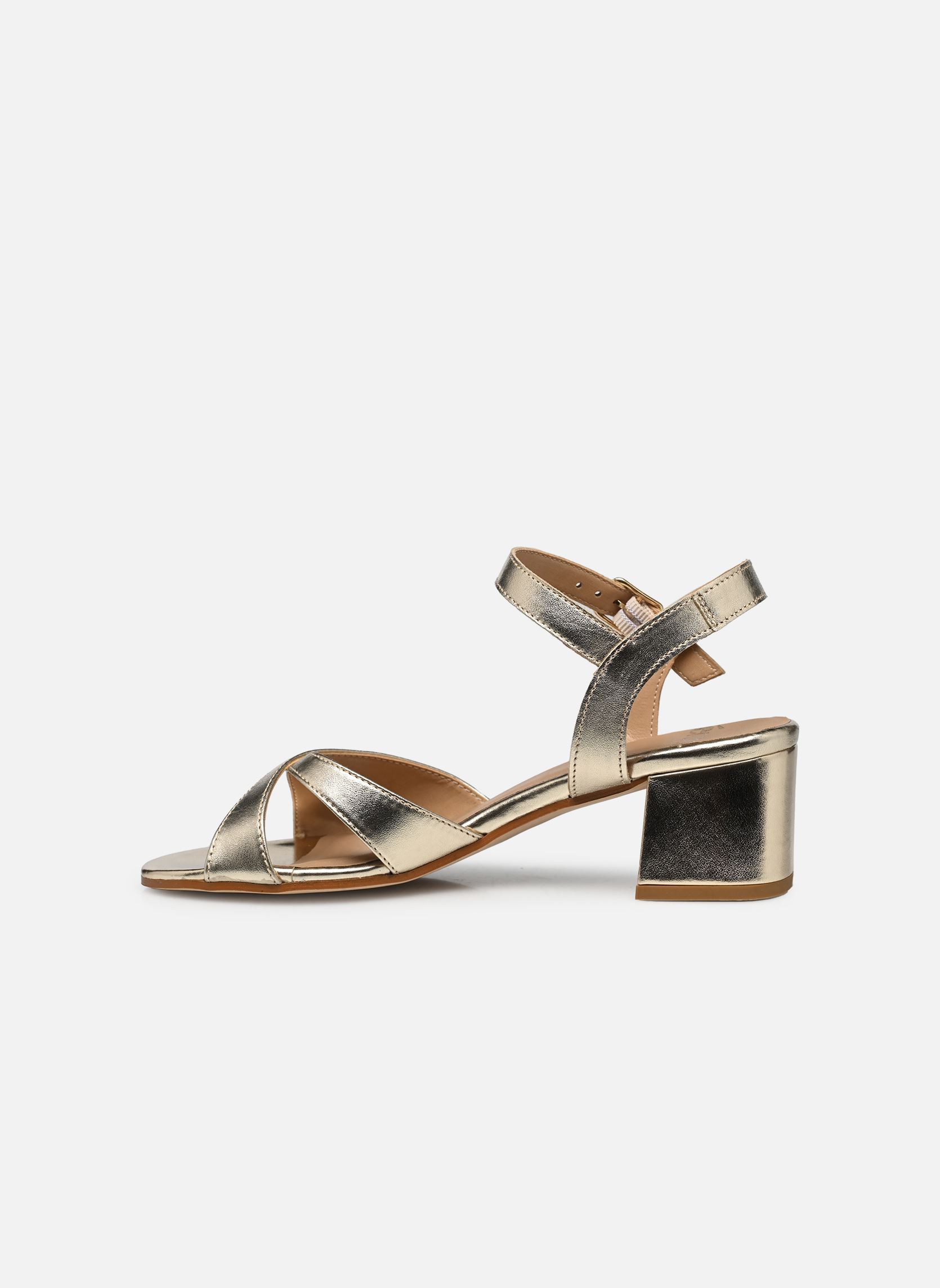Sandalen Gladie dames goud en brons Eram Sandalen Gladie dames goud en brons OR