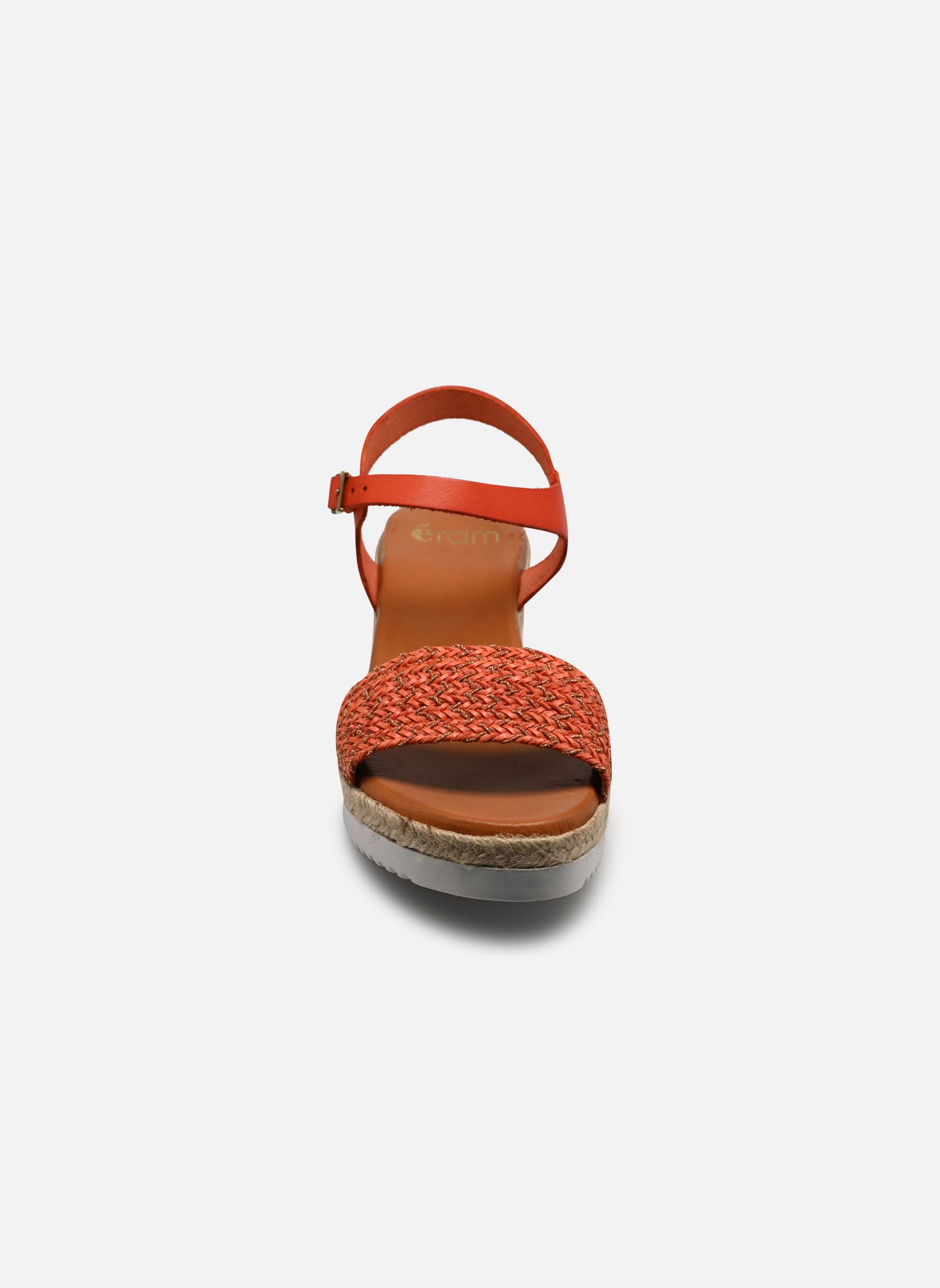 Sandali con zeppa e plateau Tibre donna arancione Eram Sandali con zeppa e plateau Tibre donna arancione Orange