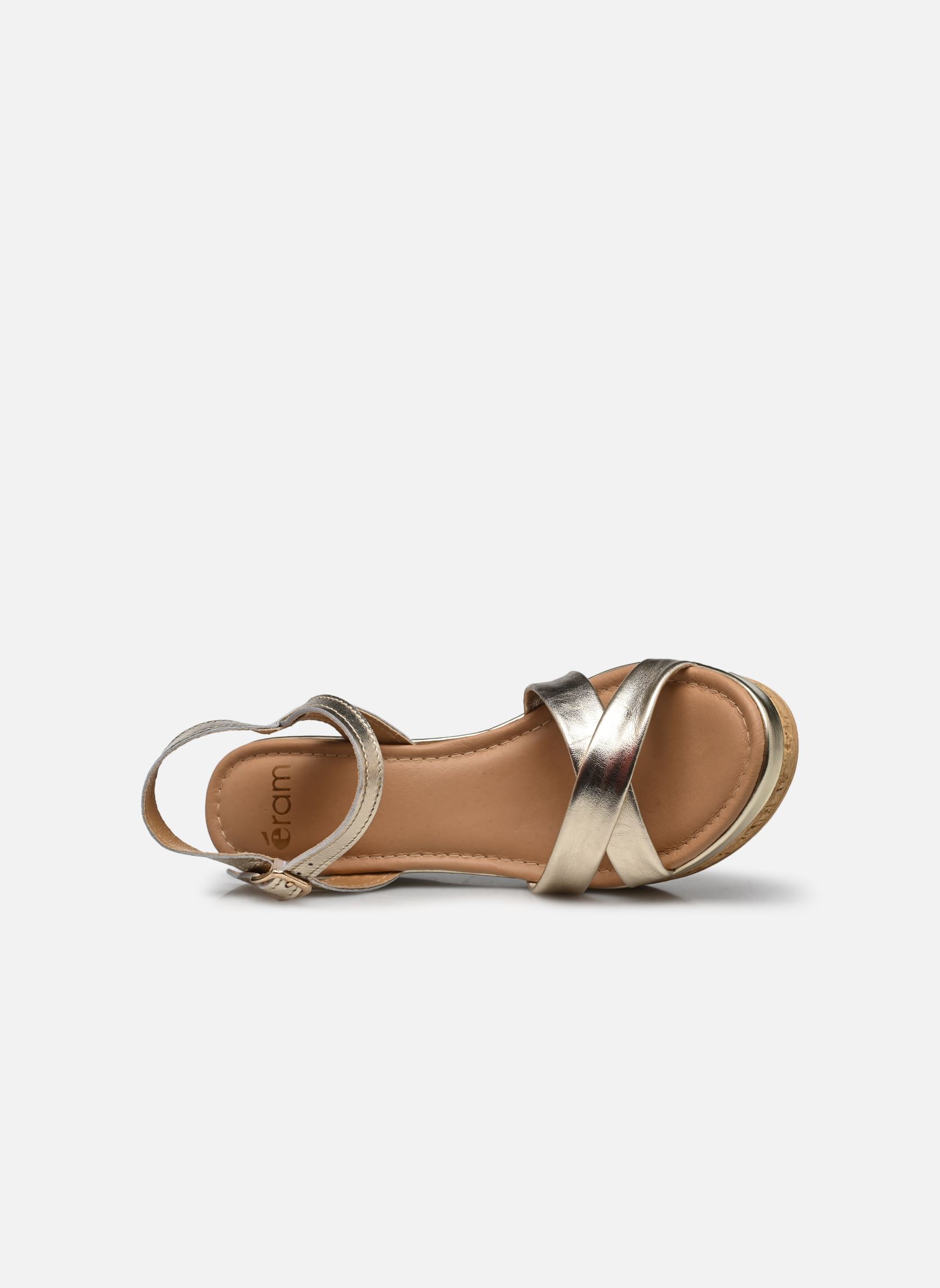 Sandalias y plataformas de cuña Tanaya mujer oro y bronce Eram Sandalias y plataformas de cuña Tanaya mujer oro y bronce Or