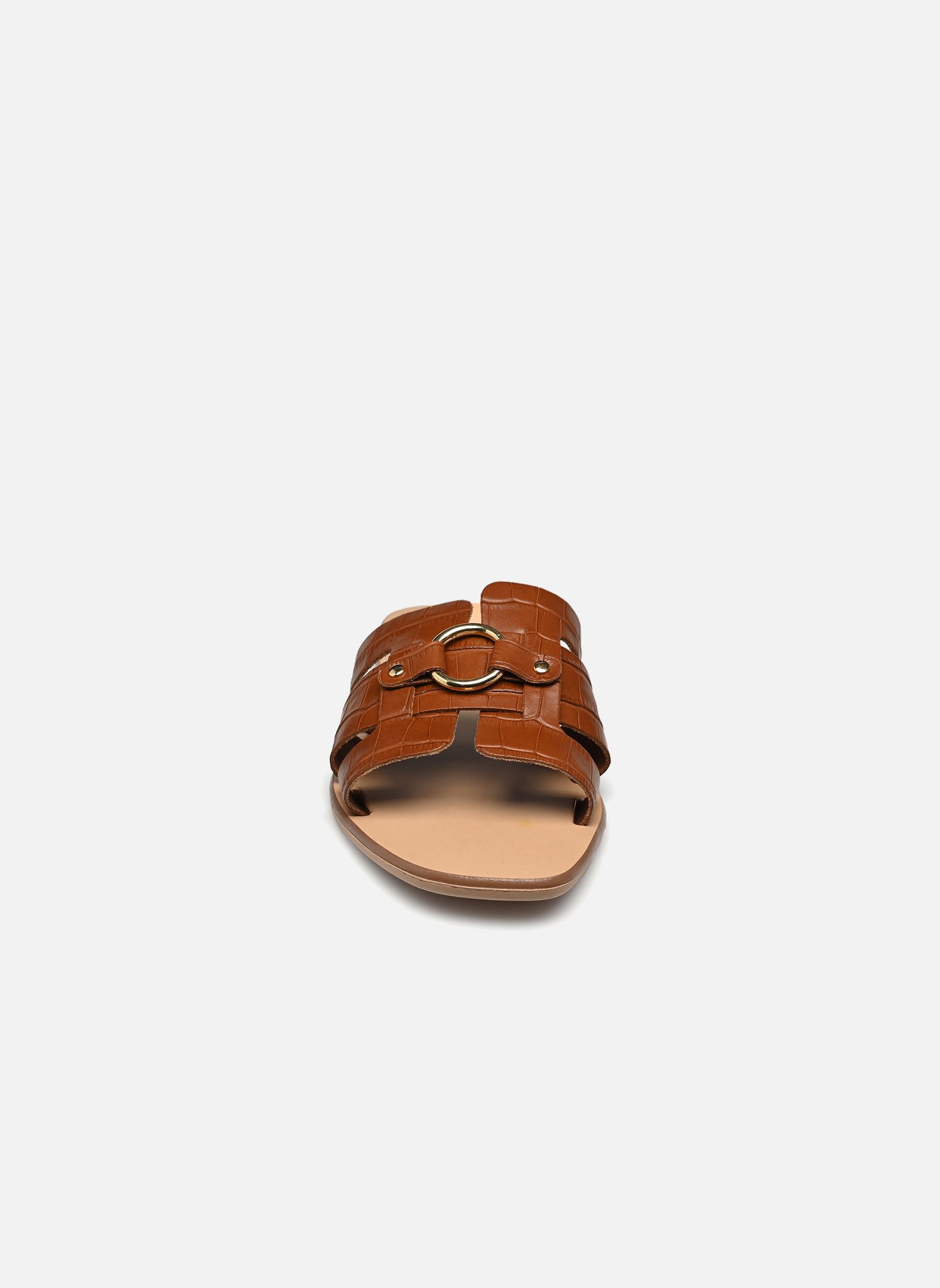 Mules et sabots Dezirata femme marron Eram Mules et sabots Dezirata femme marron Cognac