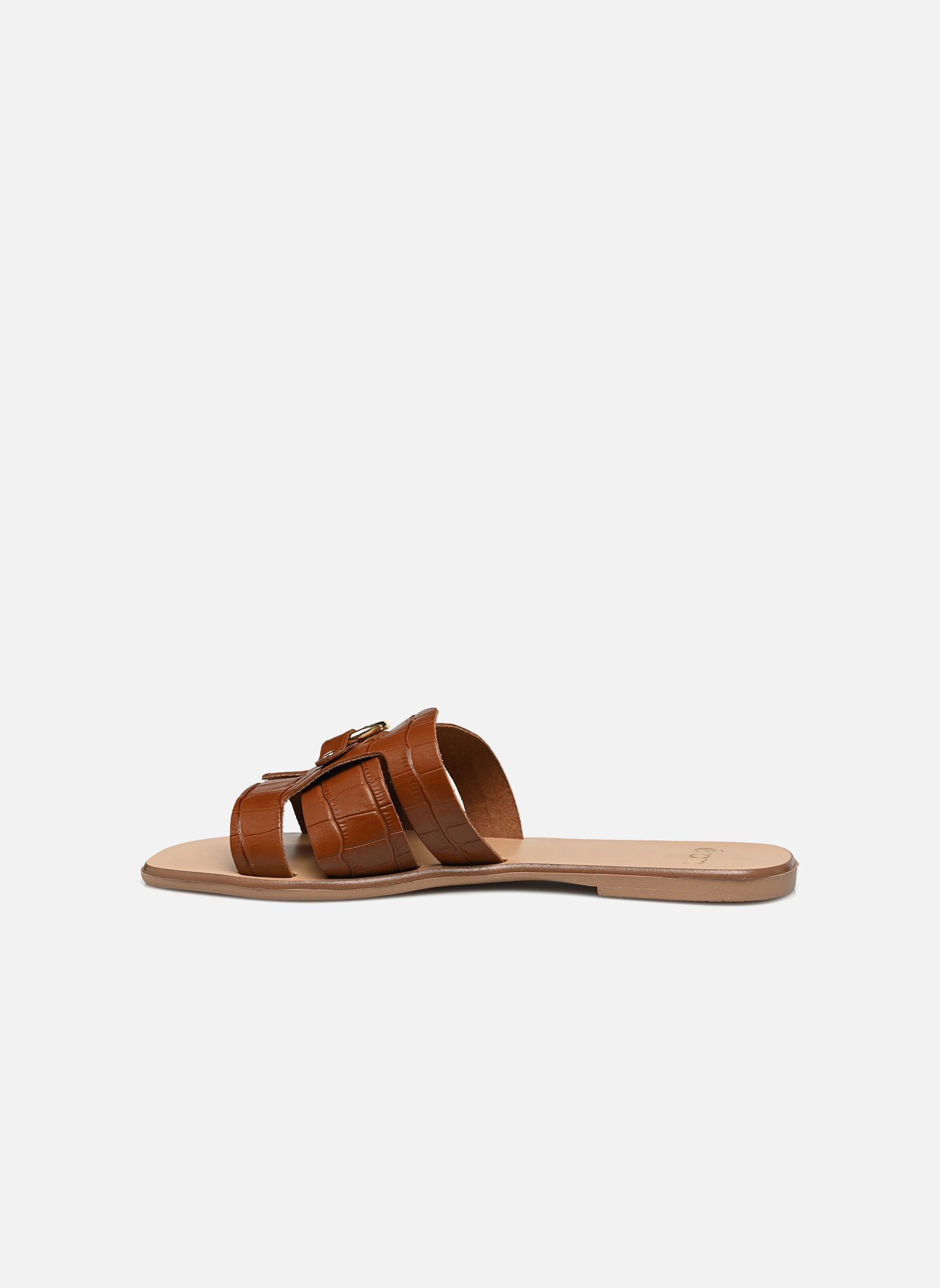 Mules et sabots Dezirata femme marron Eram Mules et sabots Dezirata femme marron Cognac