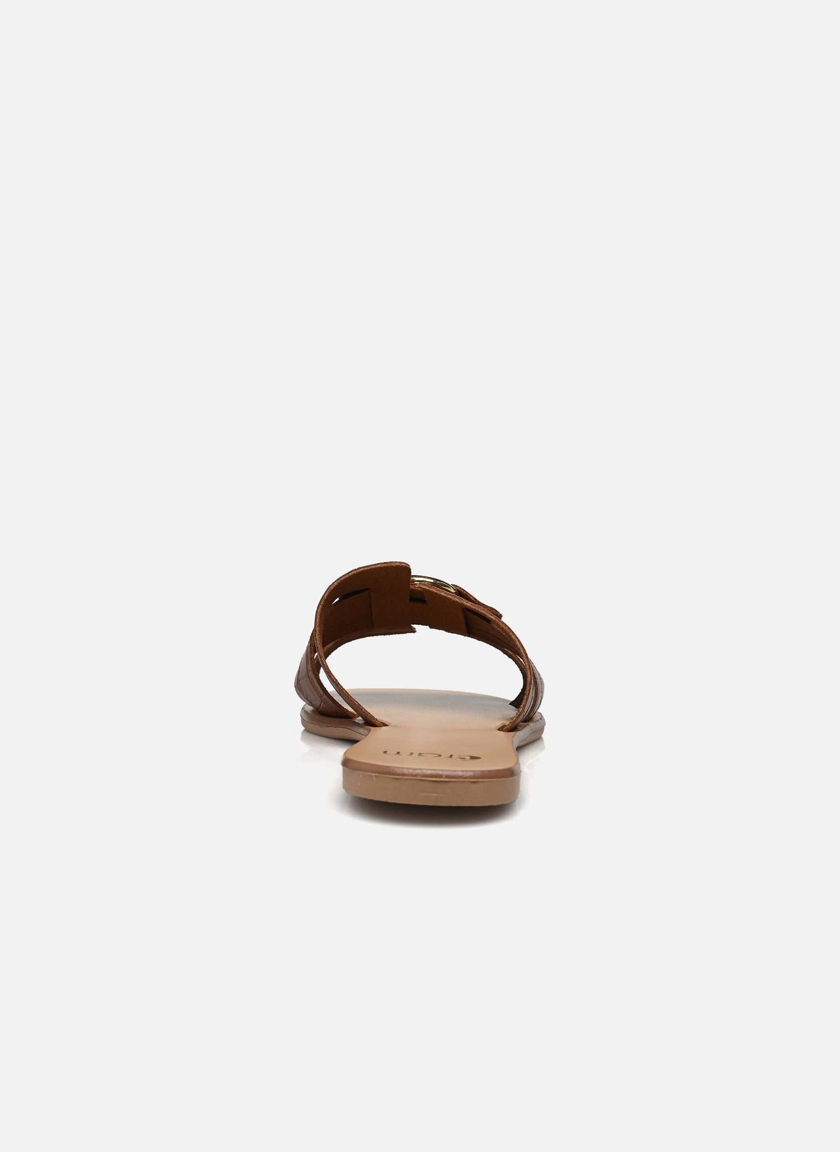 Mules et sabots Dezirata femme marron Eram Mules et sabots Dezirata femme marron Cognac