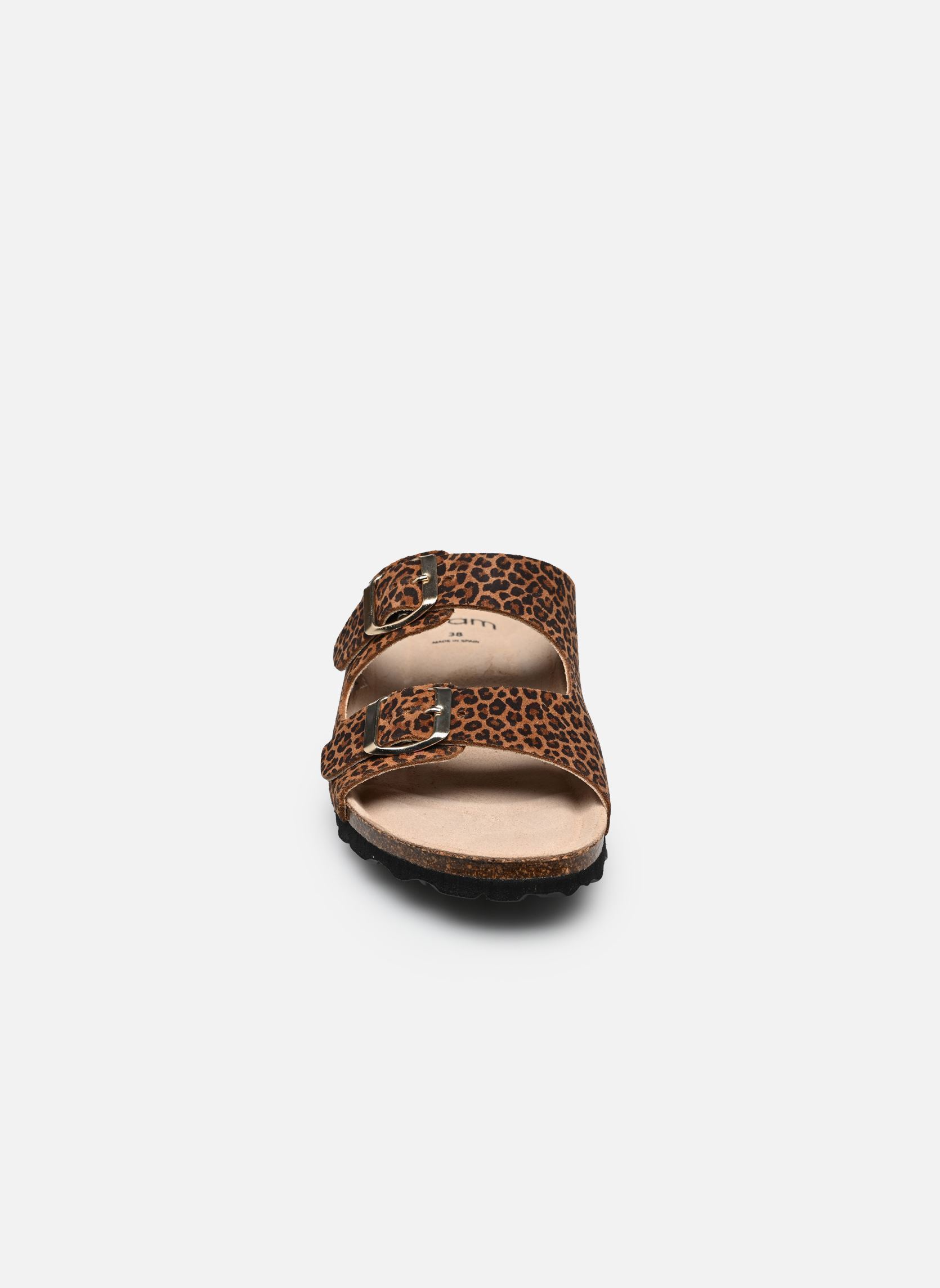 Pantoletten und Clogs Nebia damen braun Eram Pantoletten und Clogs Nebia damen braun Leopard