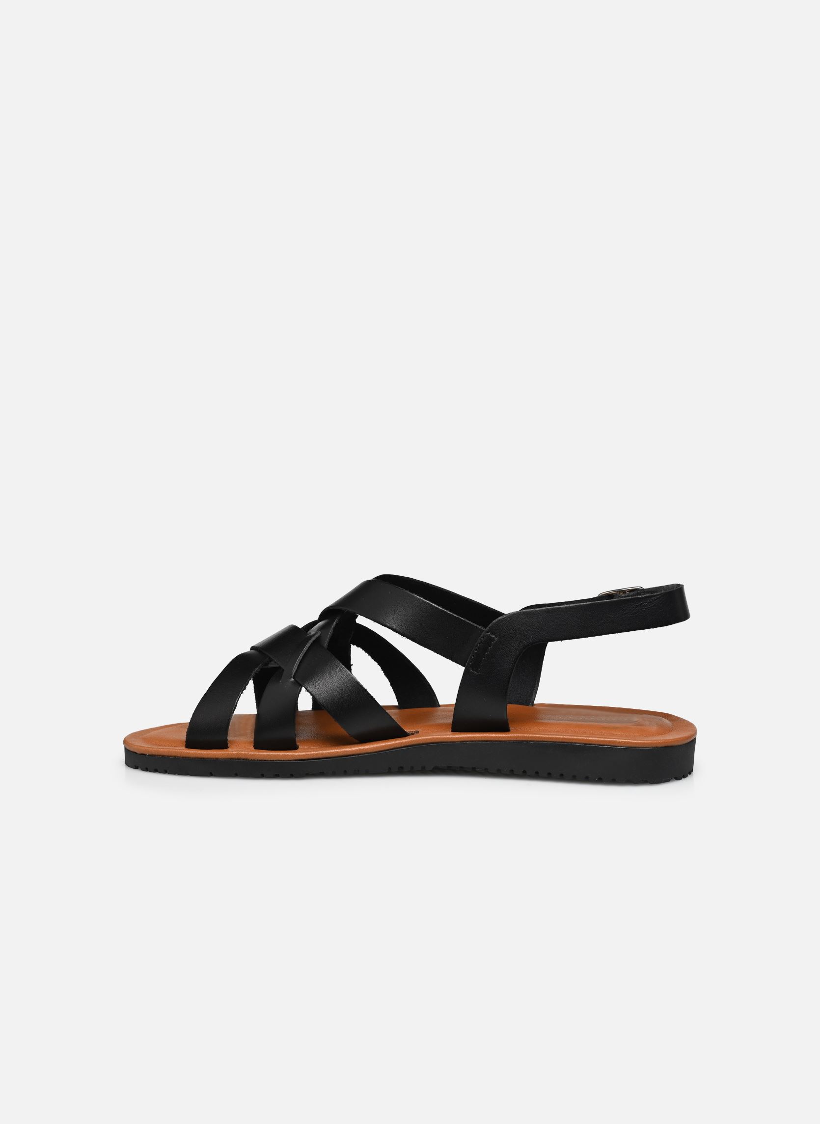 Flache Sandalen Namira damen schwarz Eram Flache Sandalen Namira damen schwarz NOIR
