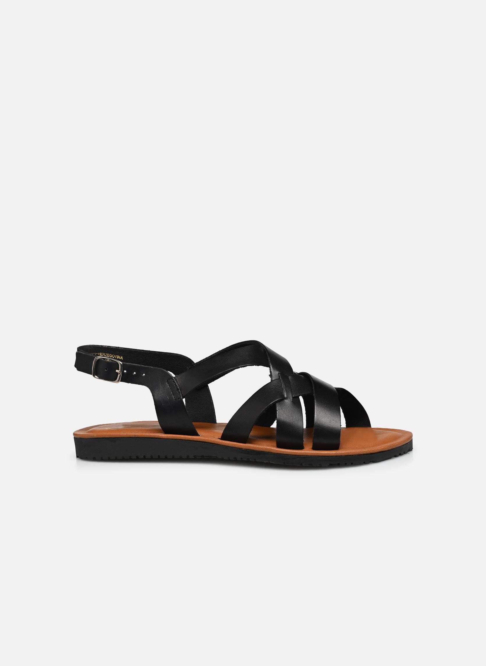 Flache Sandalen Namira damen schwarz Eram Flache Sandalen Namira damen schwarz NOIR