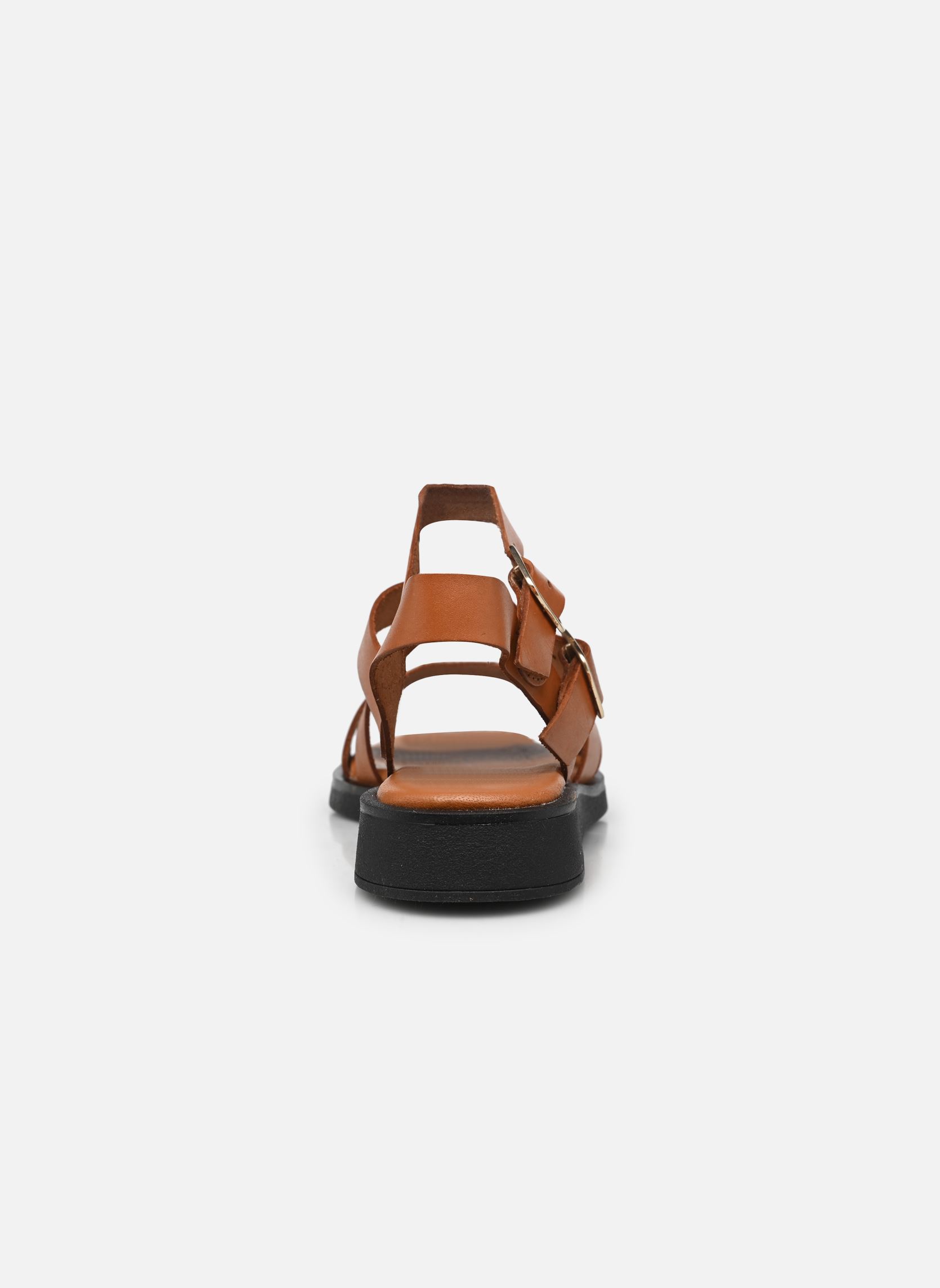 Sandales compensées et plateformes Nelia femme marron Eram Sandales compensées et plateformes Nelia femme marron Cognac