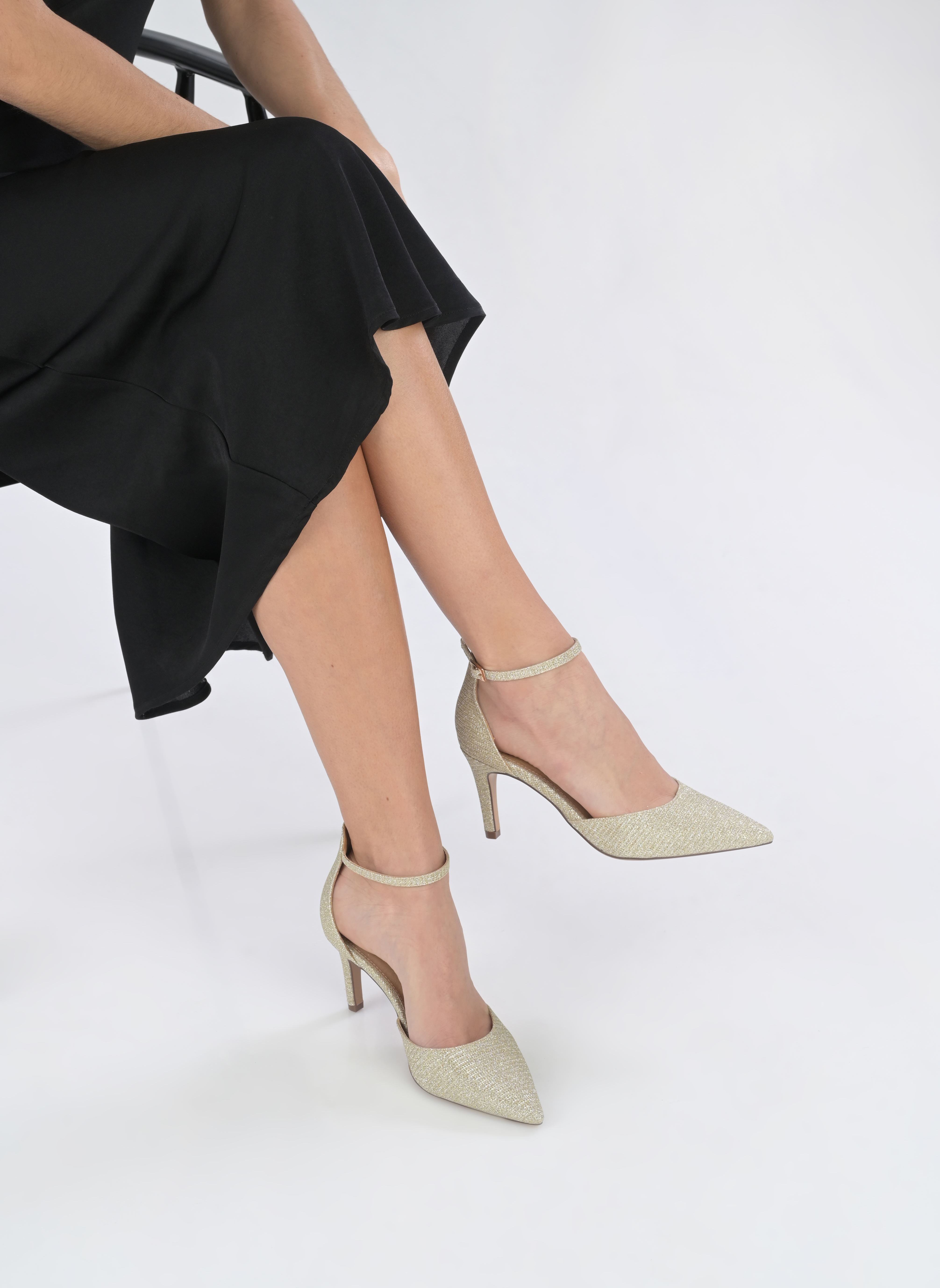 Pumps Ulissia dames goud en brons Texto Pumps Ulissia dames goud en brons Or