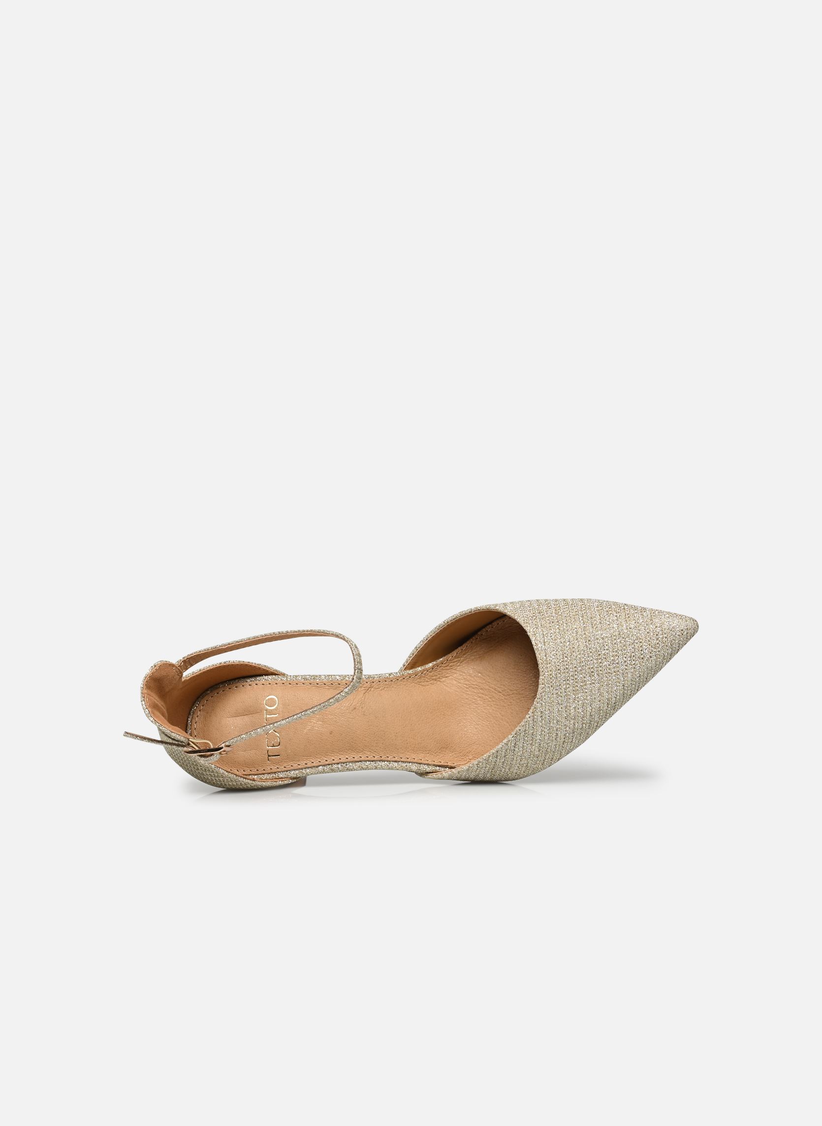 Pumps Ulissia dames goud en brons Texto Pumps Ulissia dames goud en brons Or