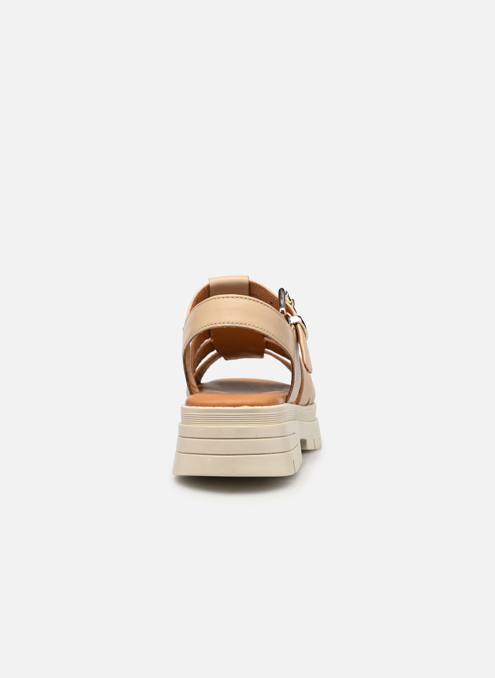 Sandales compensées et plateformes Norma femme beige Texto Sandales compensées et plateformes Norma femme beige Beige