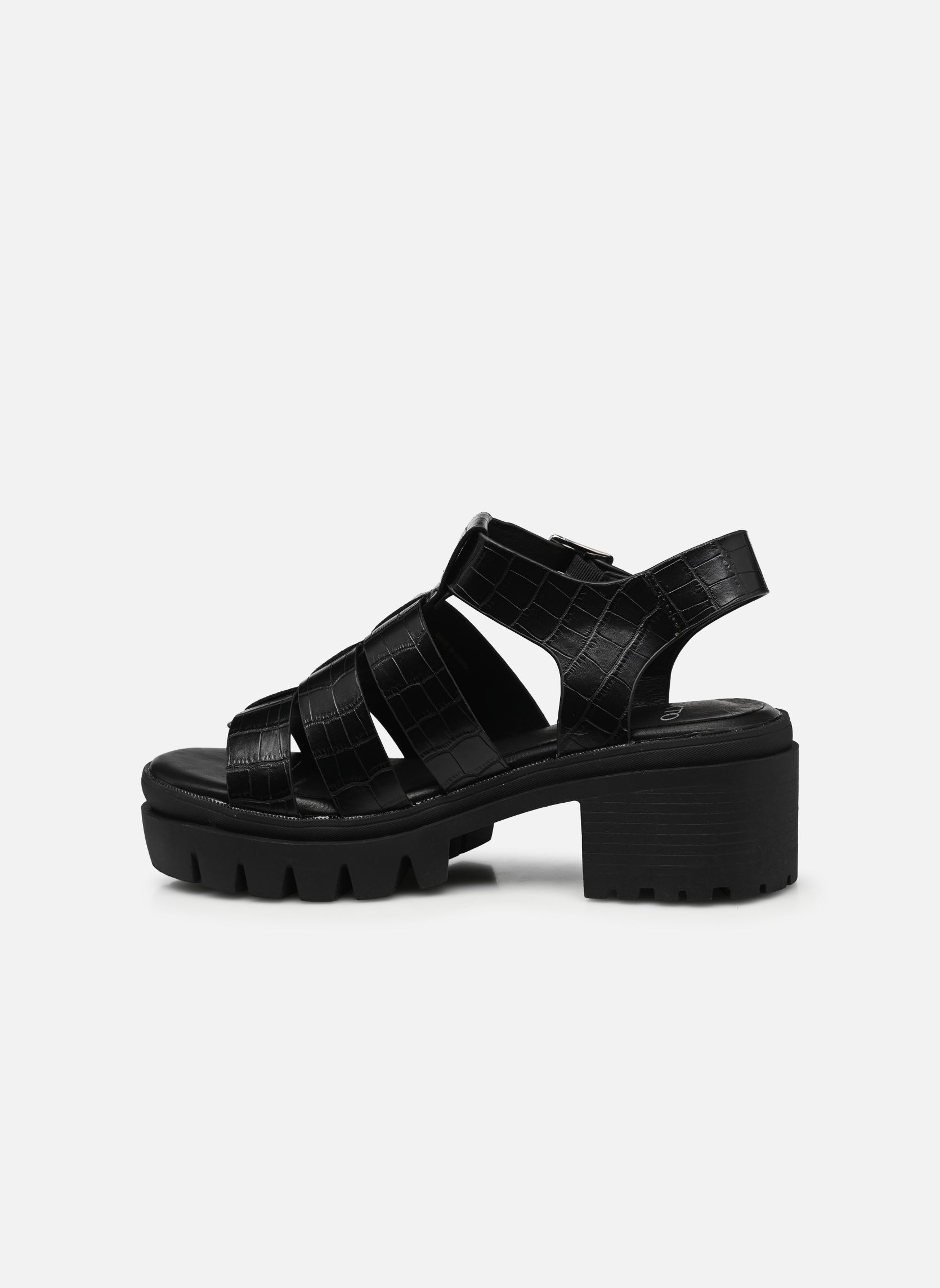 Sandalen Mires damen schwarz Texto Sandalen Mires damen schwarz Noir