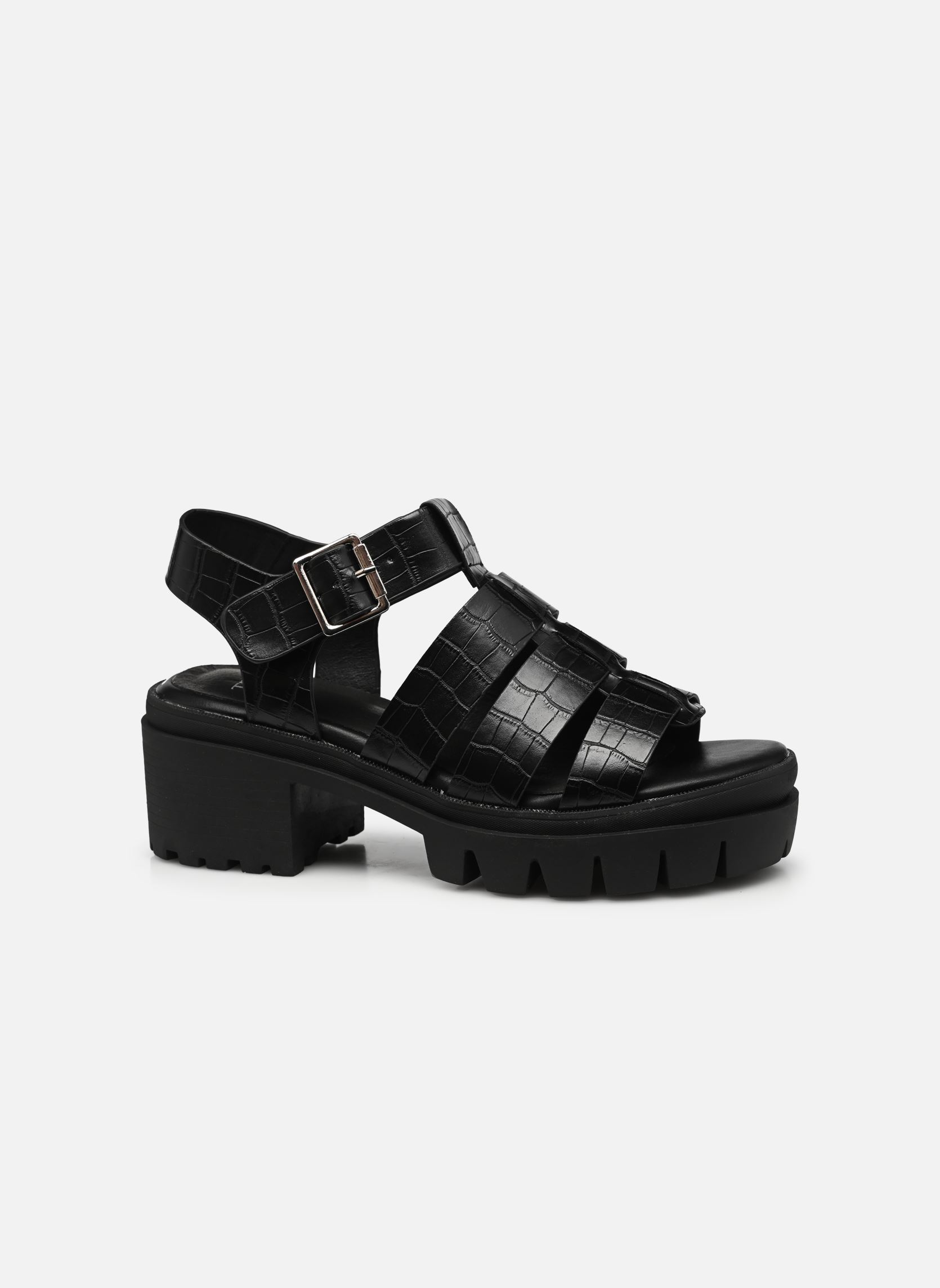 Sandalen Mires damen schwarz Texto Sandalen Mires damen schwarz Noir