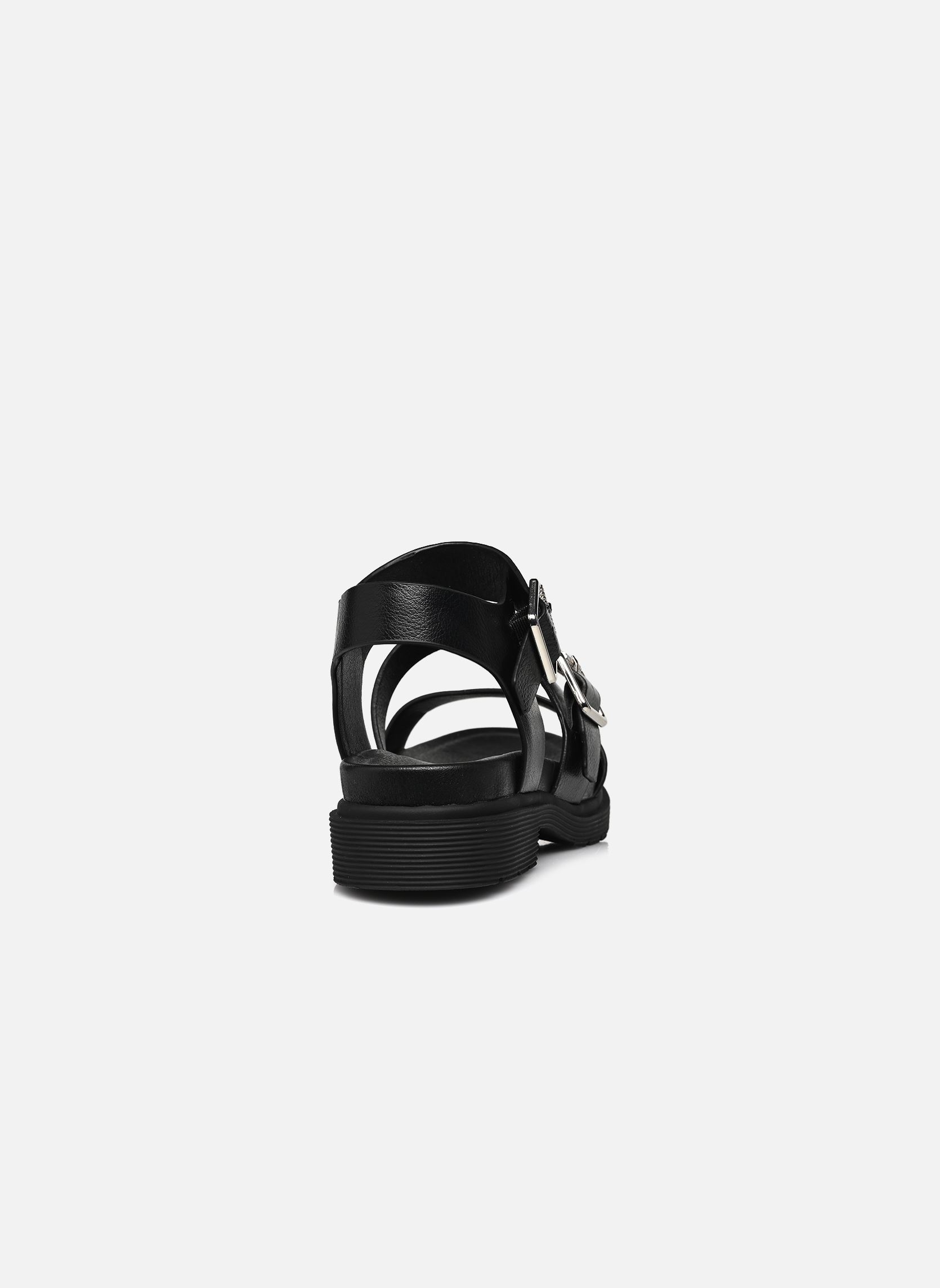 Sandales compensées et plateformes Maldonu femme noir Texto Sandales compensées et plateformes Maldonu femme noir Noir