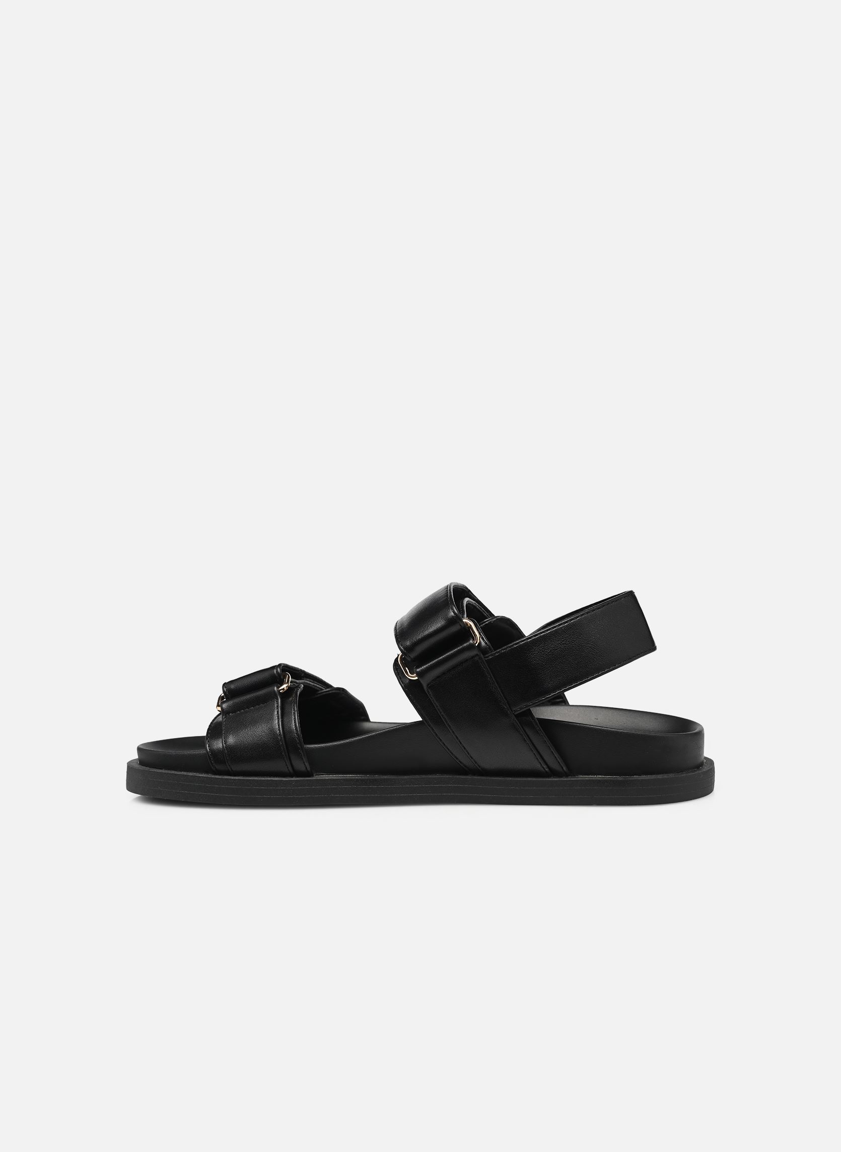 Sandalen met sleehak en plateau Neeve dames zwart Texto Sandalen met sleehak en plateau Neeve dames zwart Noir