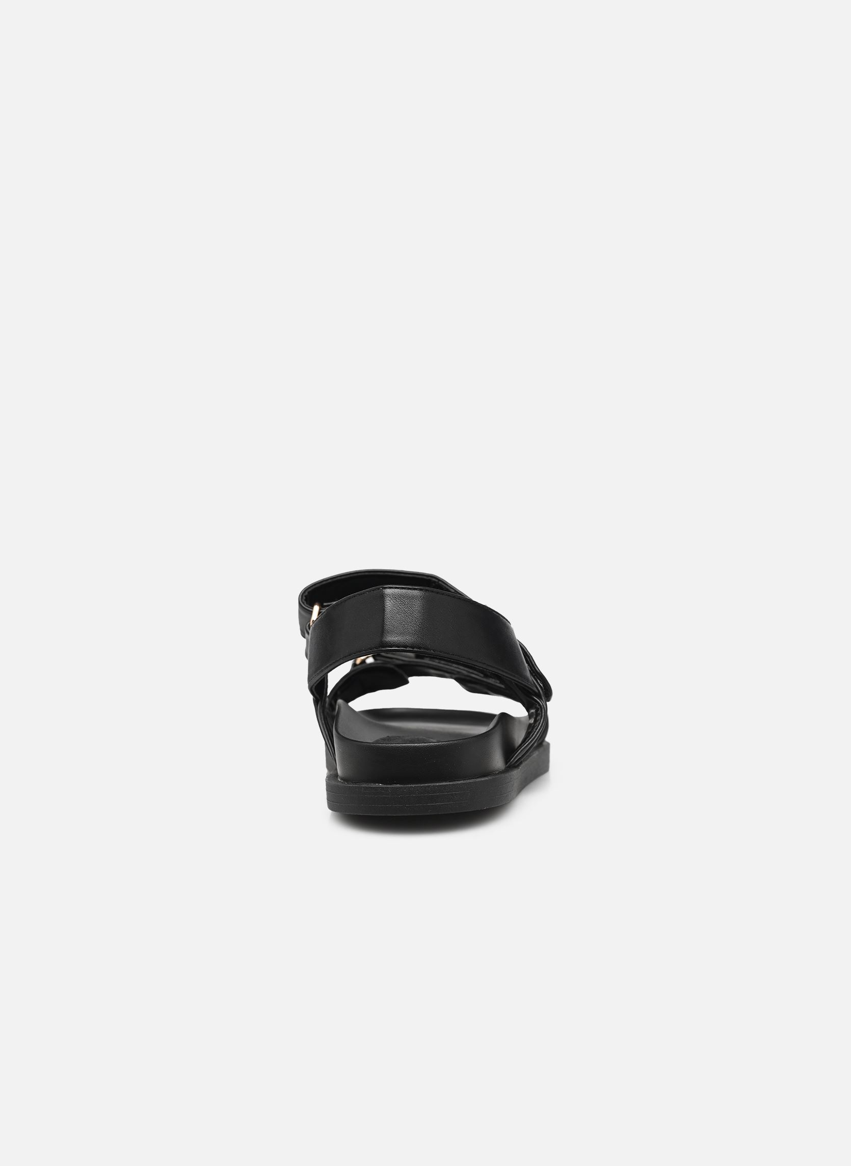 Sandalen met sleehak en plateau Neeve dames zwart Texto Sandalen met sleehak en plateau Neeve dames zwart Noir