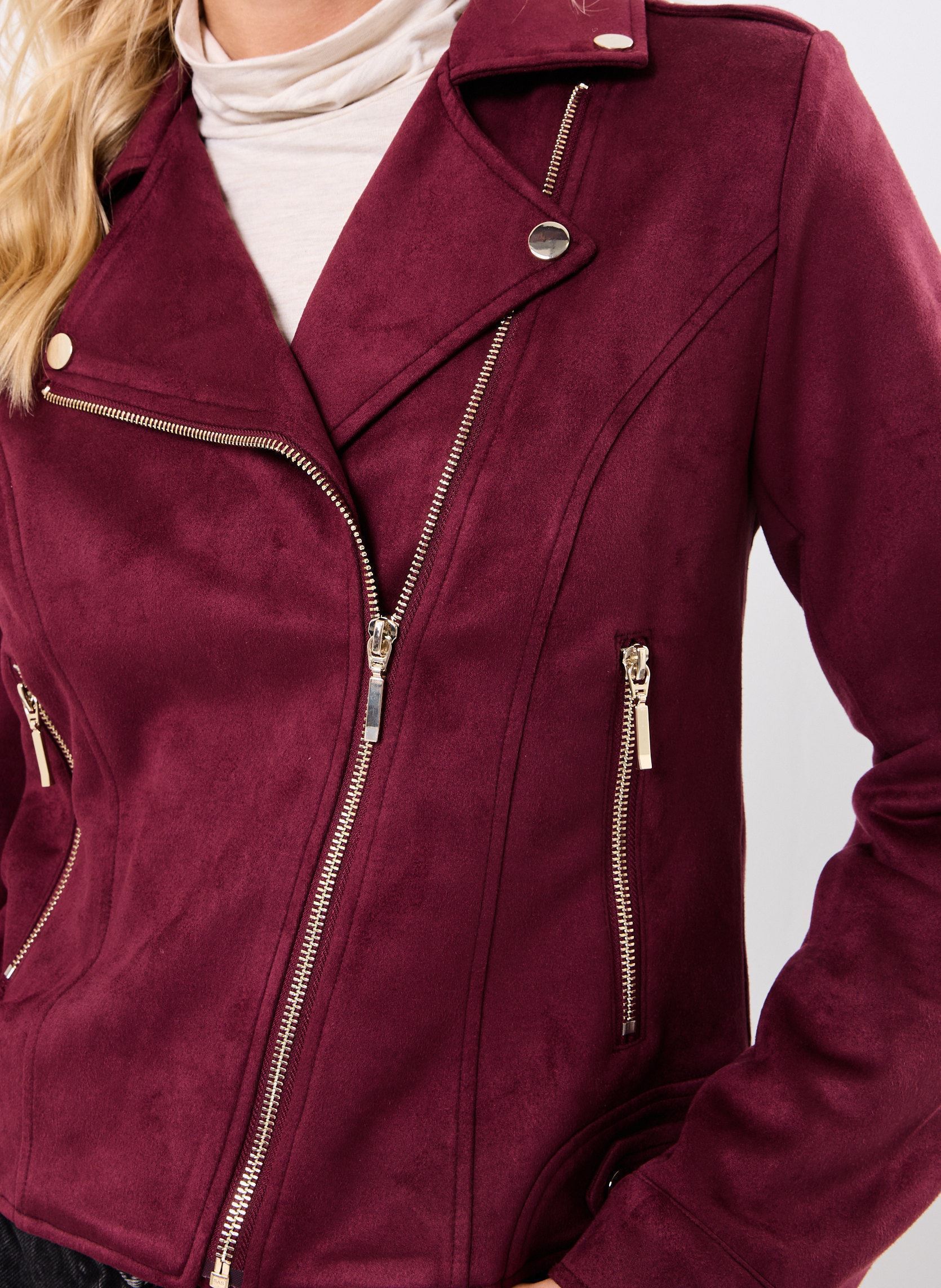 Bomberjacks VSUEDE dames bordeaux MADE BY Bomberjacks VSUEDE dames bordeaux MAROON BANNER