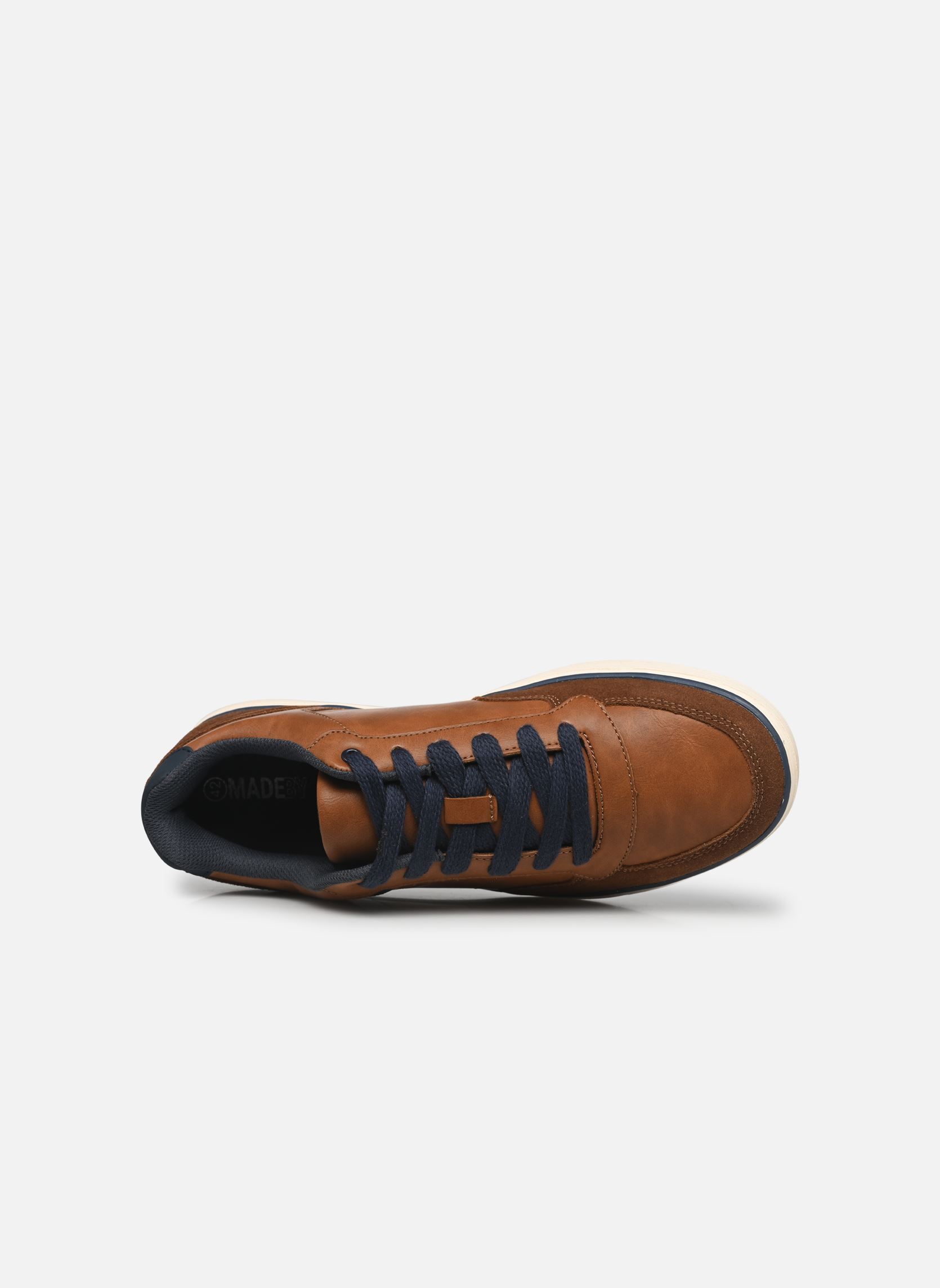 Niedrige Sneaker Baskets EDIS herren braun MADE BY Niedrige Sneaker Baskets EDIS herren braun COGNAC