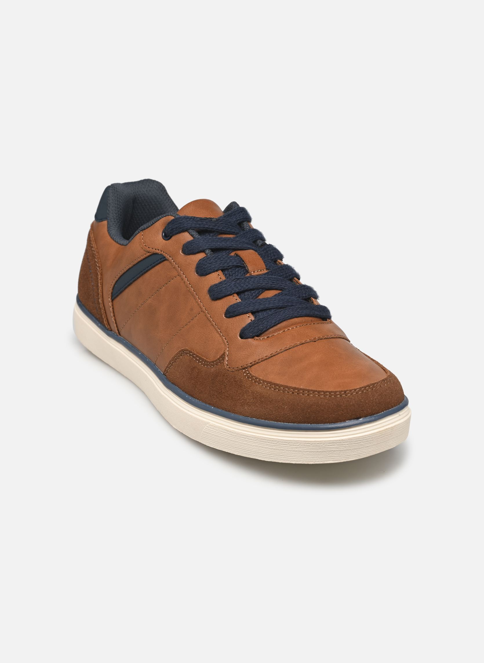 Niedrige Sneaker Baskets EDIS herren braun MADE BY Niedrige Sneaker Baskets EDIS herren braun COGNAC