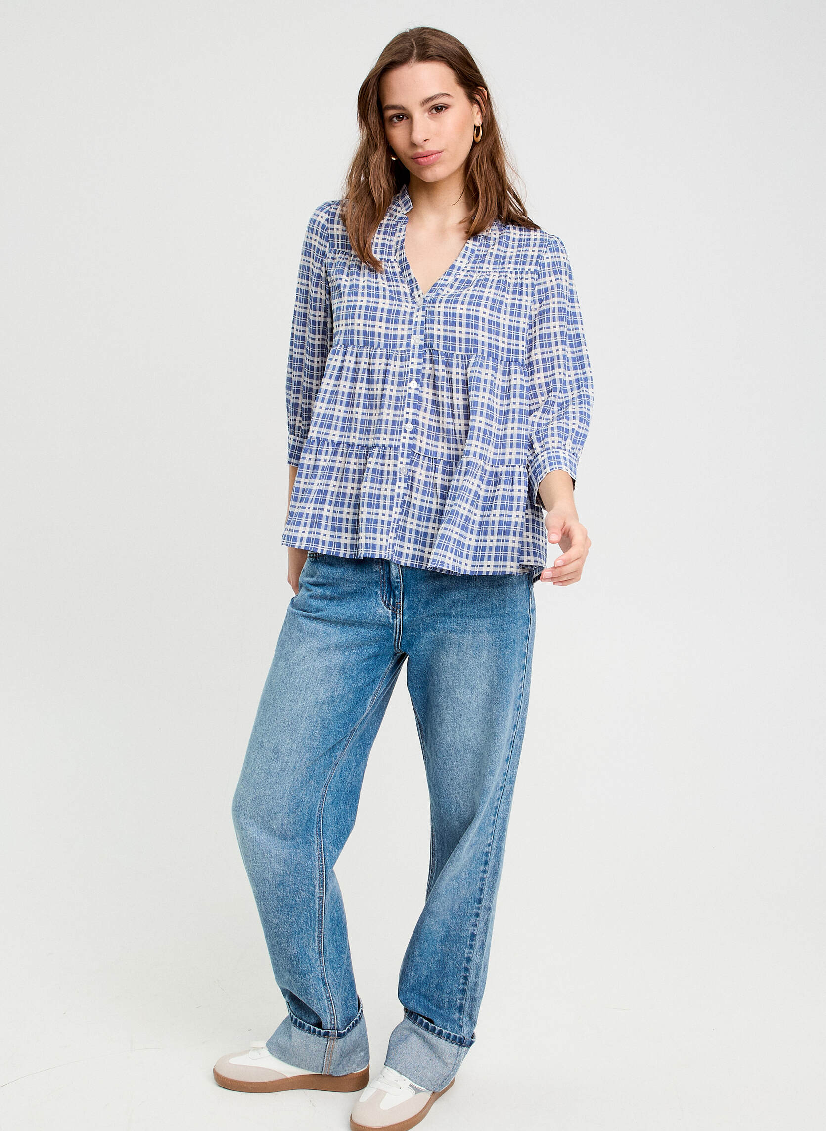 Blouses CHEGOFTAGE femme bleu Cache Cache Blouses CHEGOFTAGE femme bleu Bleu foncé