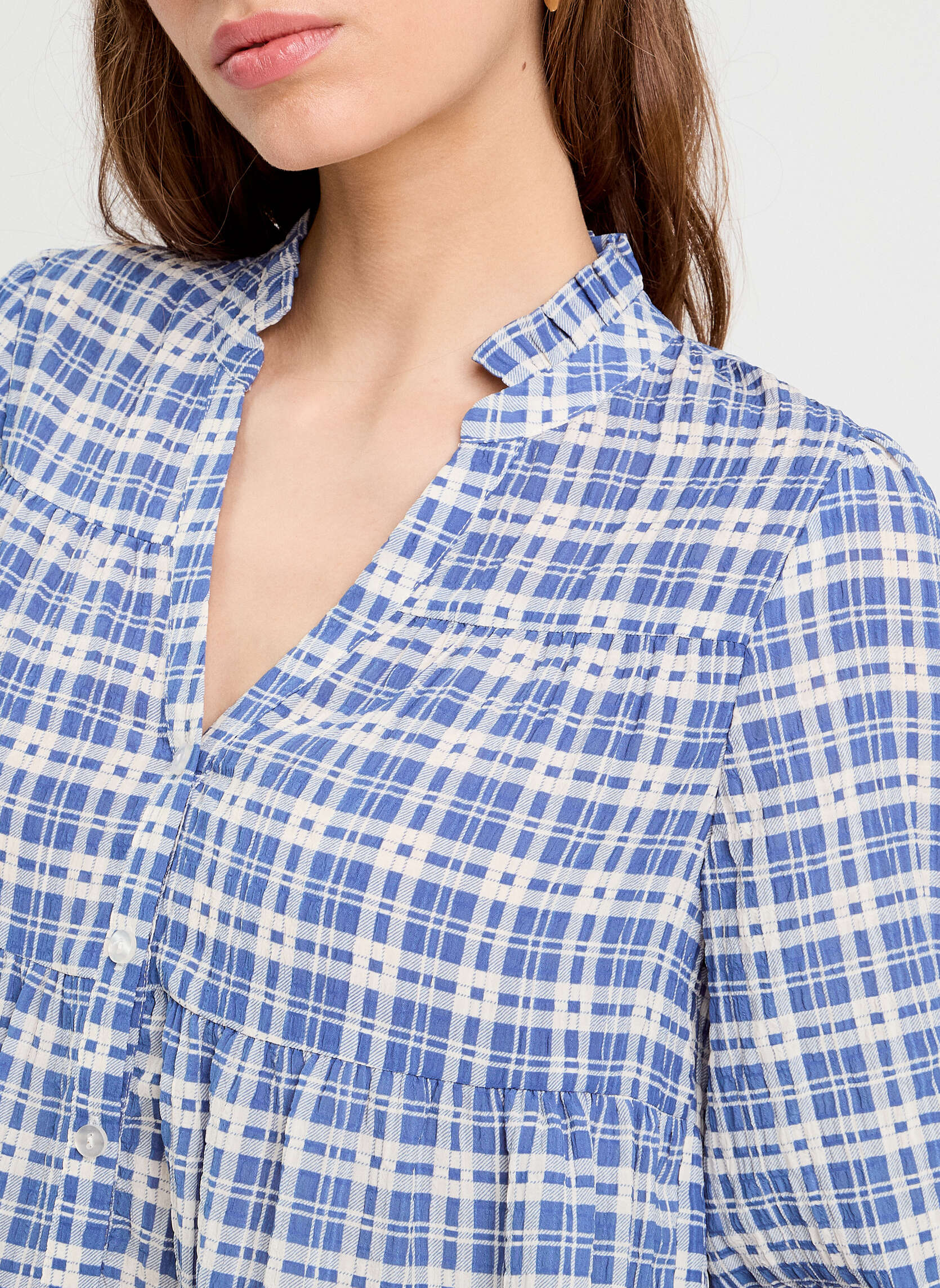Blouses CHEGOFTAGE femme bleu Cache Cache Blouses CHEGOFTAGE femme bleu Bleu foncé