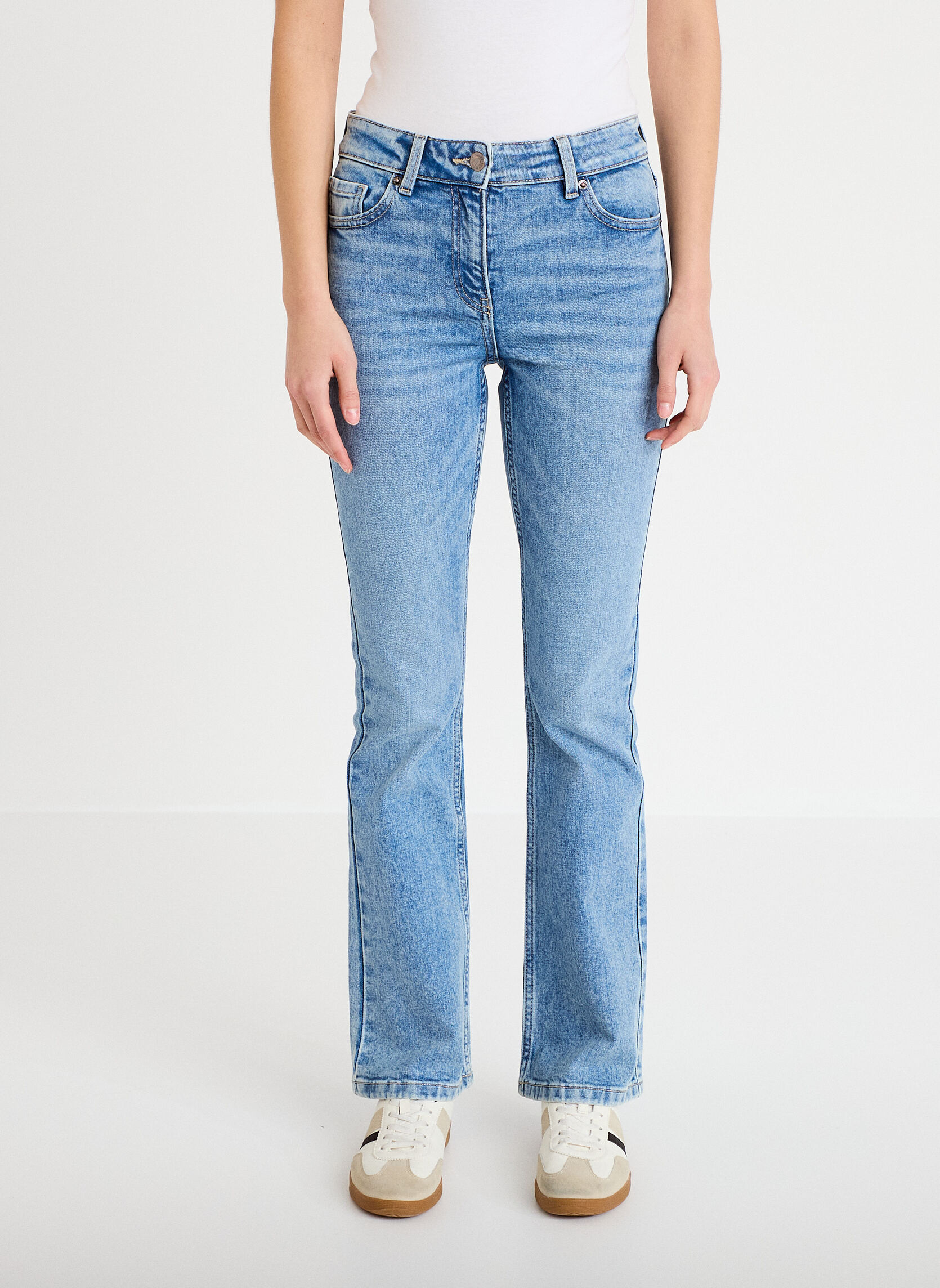 Jeans droit MALNO-NEW femme bleu Cache Cache Jeans droit MALNO-NEW femme bleu Bleu clair