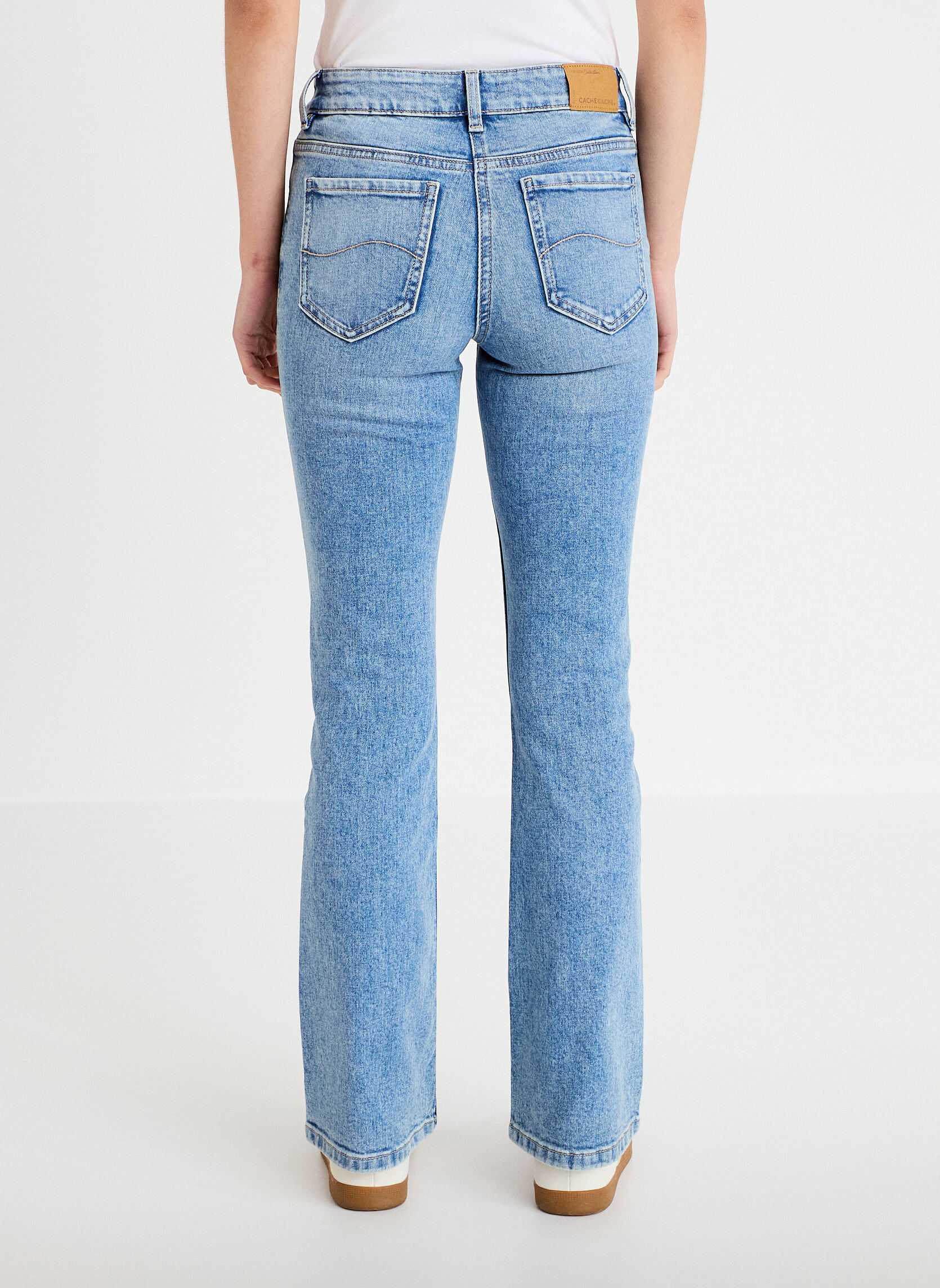 Jeans droit MALNO-NEW femme bleu Cache Cache Jeans droit MALNO-NEW femme bleu Bleu clair