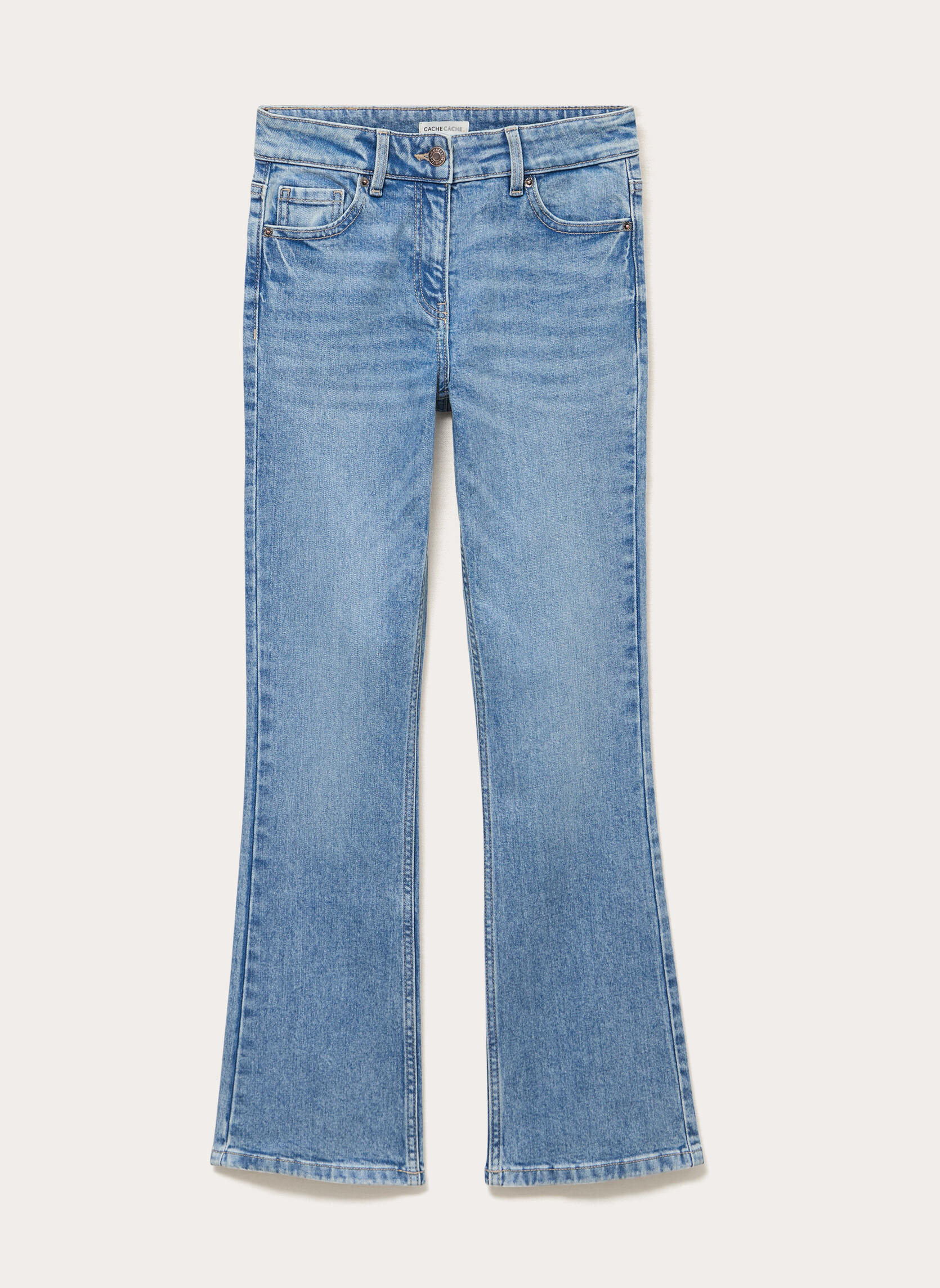 Jeans droit MALNO-NEW femme bleu Cache Cache Jeans droit MALNO-NEW femme bleu Bleu clair