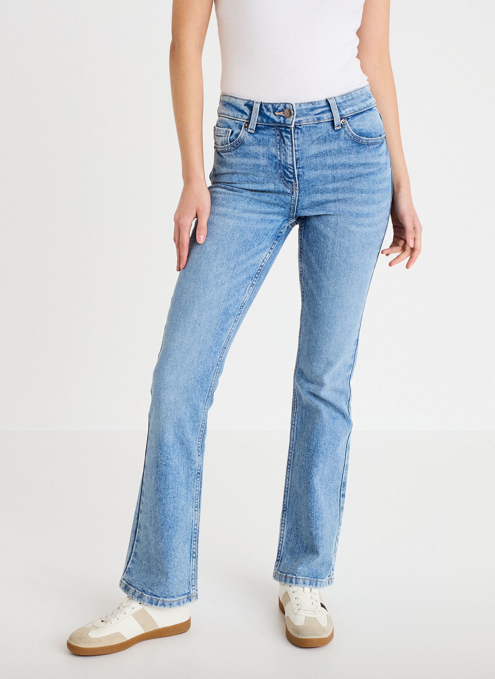 Jeans droit MALNO-NEW femme bleu Cache Cache Jeans droit MALNO-NEW femme bleu Bleu clair