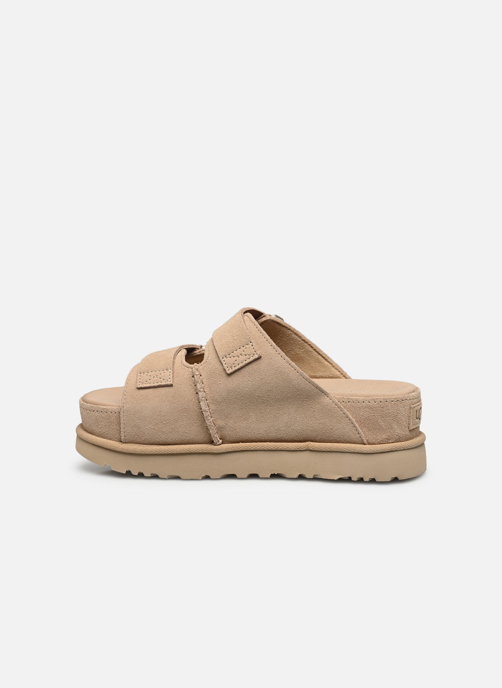 Pantoletten und Clogs W Goldenstar Hi Slide damen beige UGG Pantoletten und Clogs W Goldenstar Hi Slide damen beige SAND