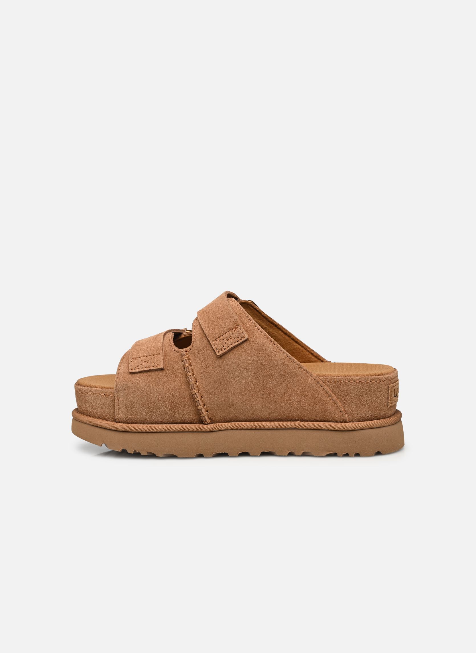 Pantoletten und Clogs W Goldenstar Hi Slide damen braun UGG Pantoletten und Clogs W Goldenstar Hi Slide damen braun CHESTNUT