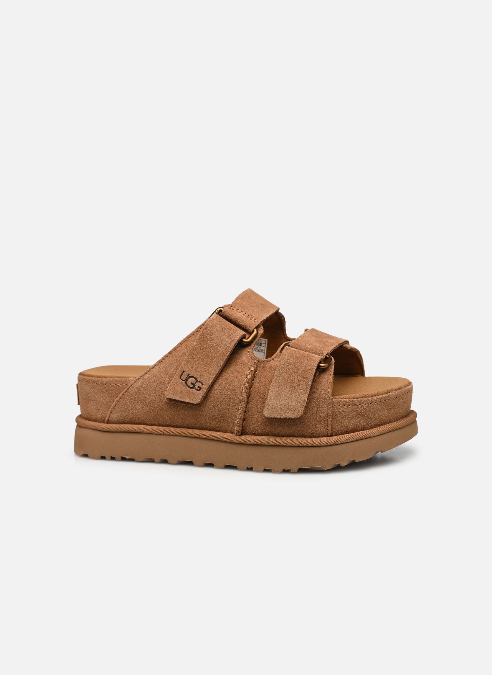 Pantoletten und Clogs W Goldenstar Hi Slide damen braun UGG Pantoletten und Clogs W Goldenstar Hi Slide damen braun CHESTNUT