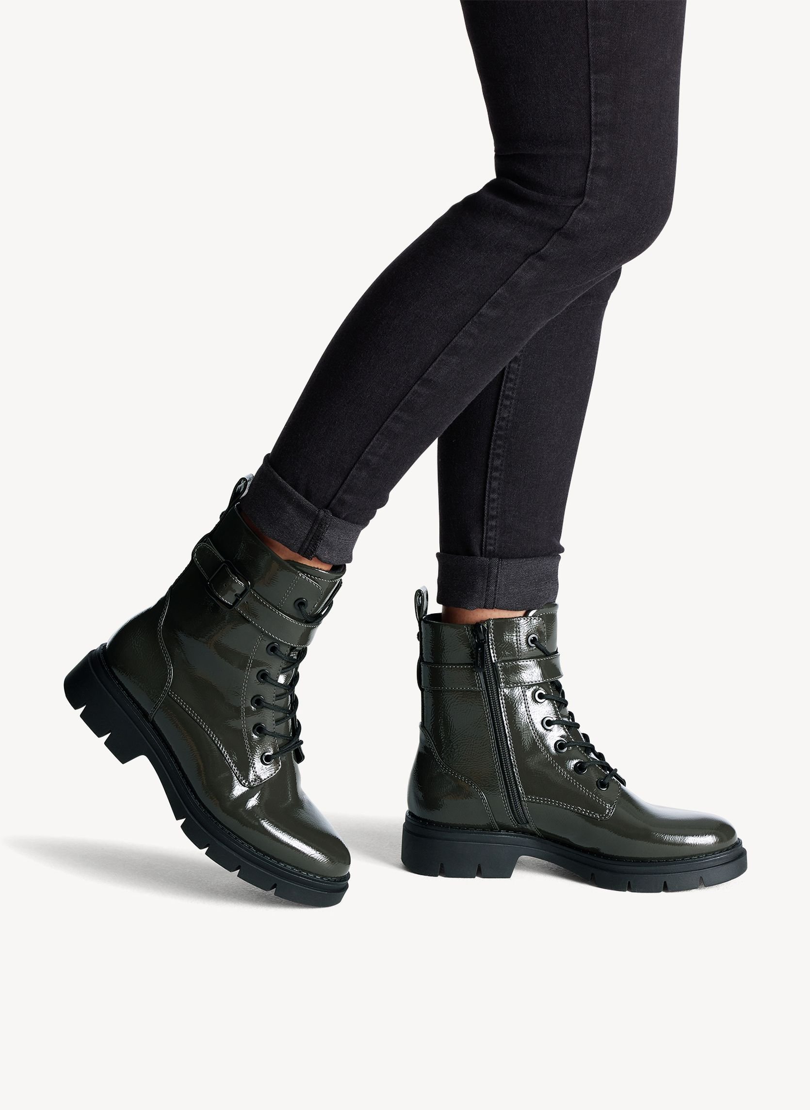 Tamaris 1-25289-41 (Vert) - Bottines et boots chez Sarenza (768487)