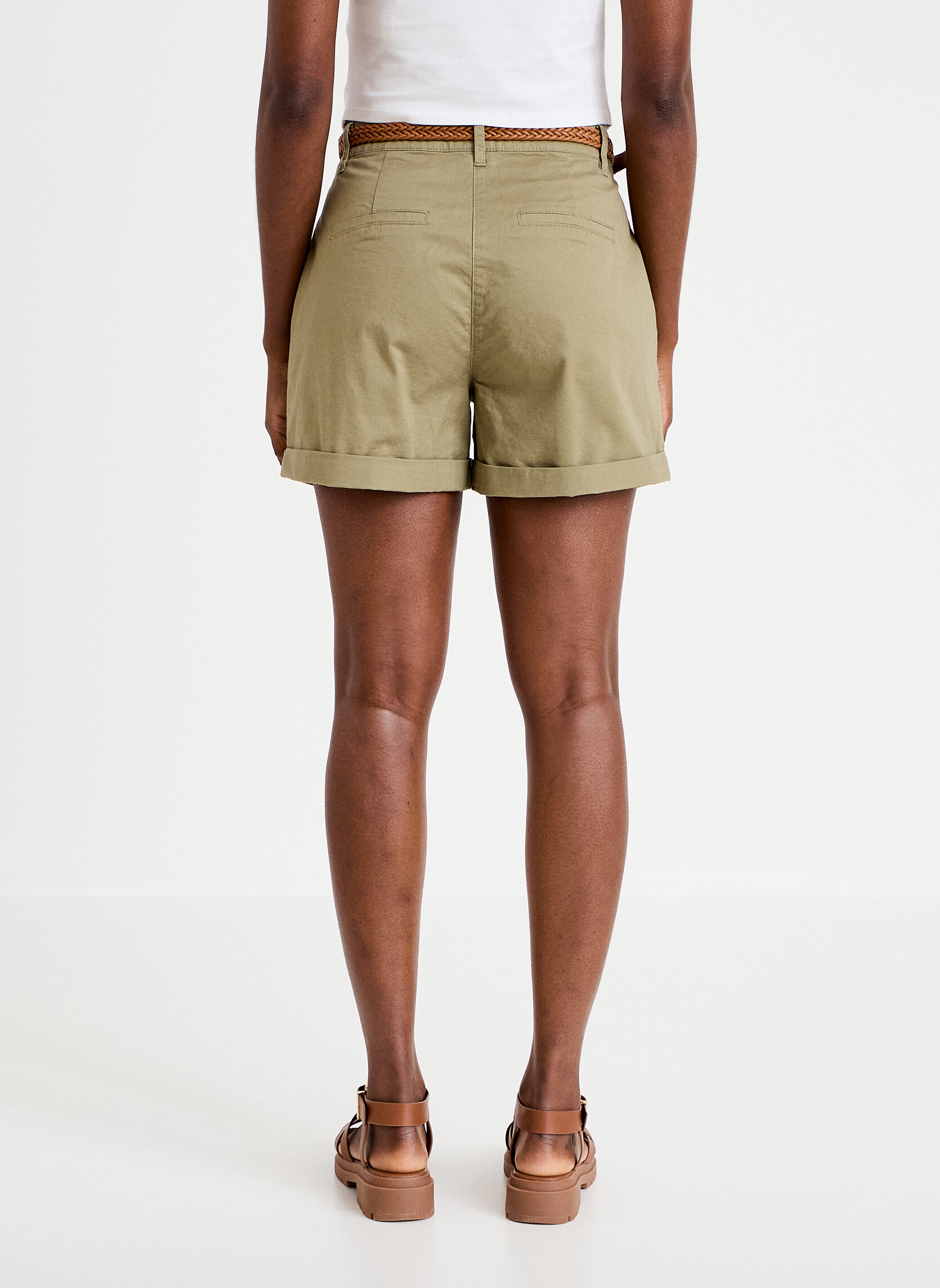 Shorts SHOCHINO femme vert Cache Cache Shorts SHOCHINO femme vert Vert