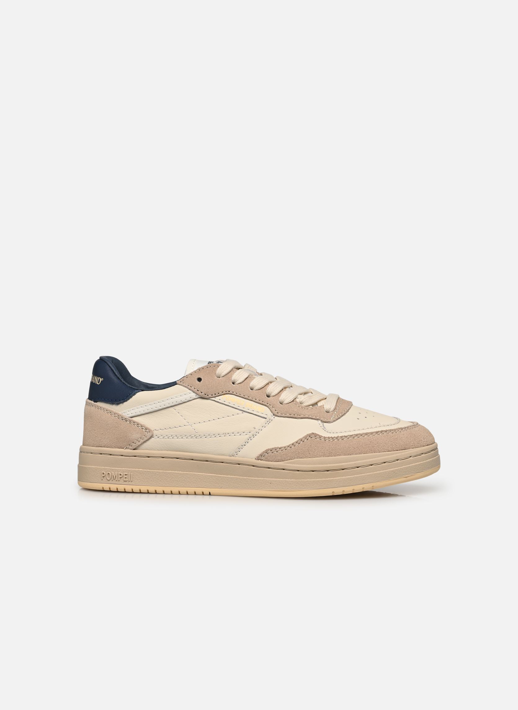 Sneaker ELAN LEATHER damen weiß Pompeii Sneaker ELAN LEATHER damen weiß ECRU SLATE