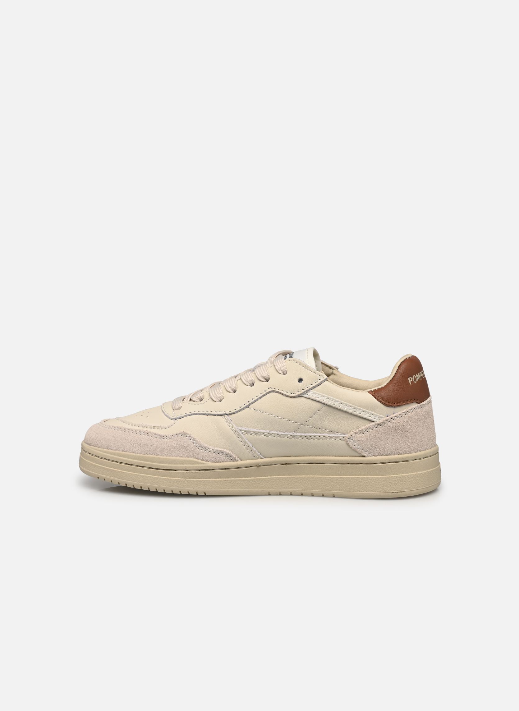 Sneakers ELAN LEATHER dames wit Pompeii Sneakers ELAN LEATHER dames wit ECRU RUST