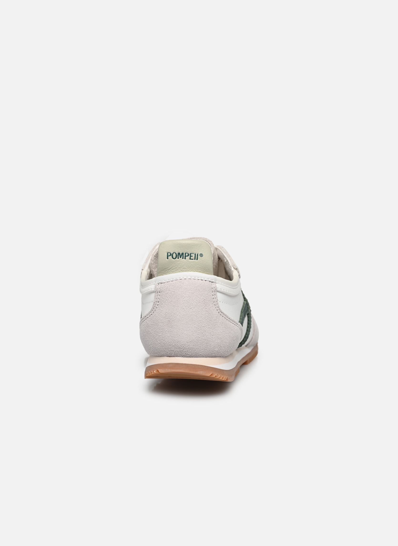 Baskets KITE SUEDE RETRO femme blanc Pompeii Baskets KITE SUEDE RETRO femme blanc WHITE GREEN