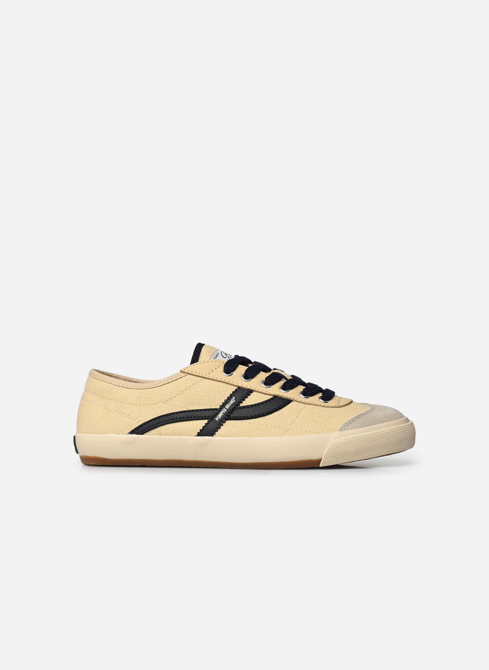 Leinen-Sneaker BELL CANVAS M herren beige Pompeii Leinen-Sneaker BELL CANVAS M herren beige CREAM NAVY