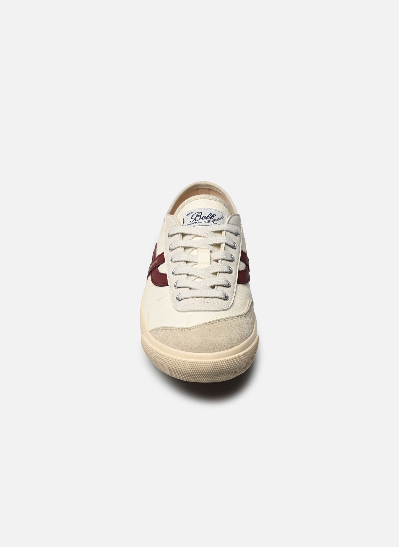 Leinen-Sneaker BELL CANVAS M herren weiß Pompeii Leinen-Sneaker BELL CANVAS M herren weiß ECRU BURGUNDY