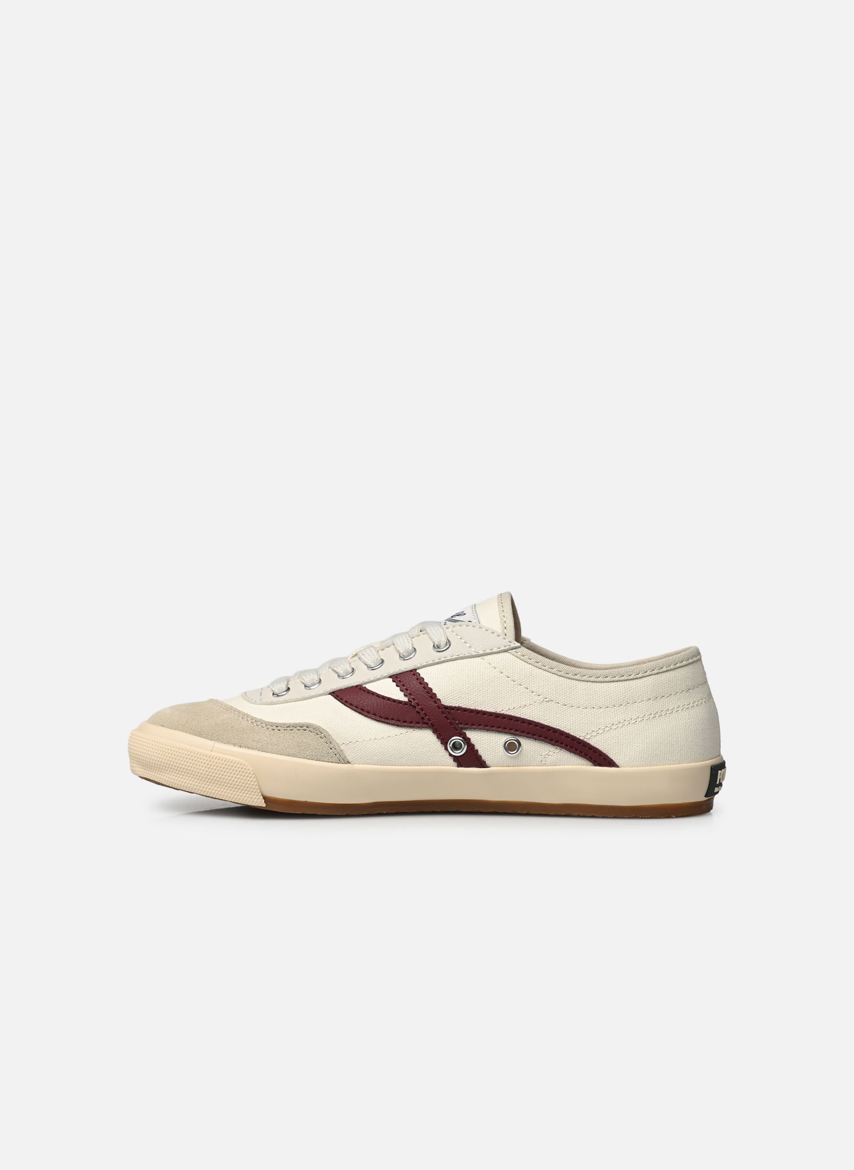 Leinen-Sneaker BELL CANVAS M herren weiß Pompeii Leinen-Sneaker BELL CANVAS M herren weiß ECRU BURGUNDY
