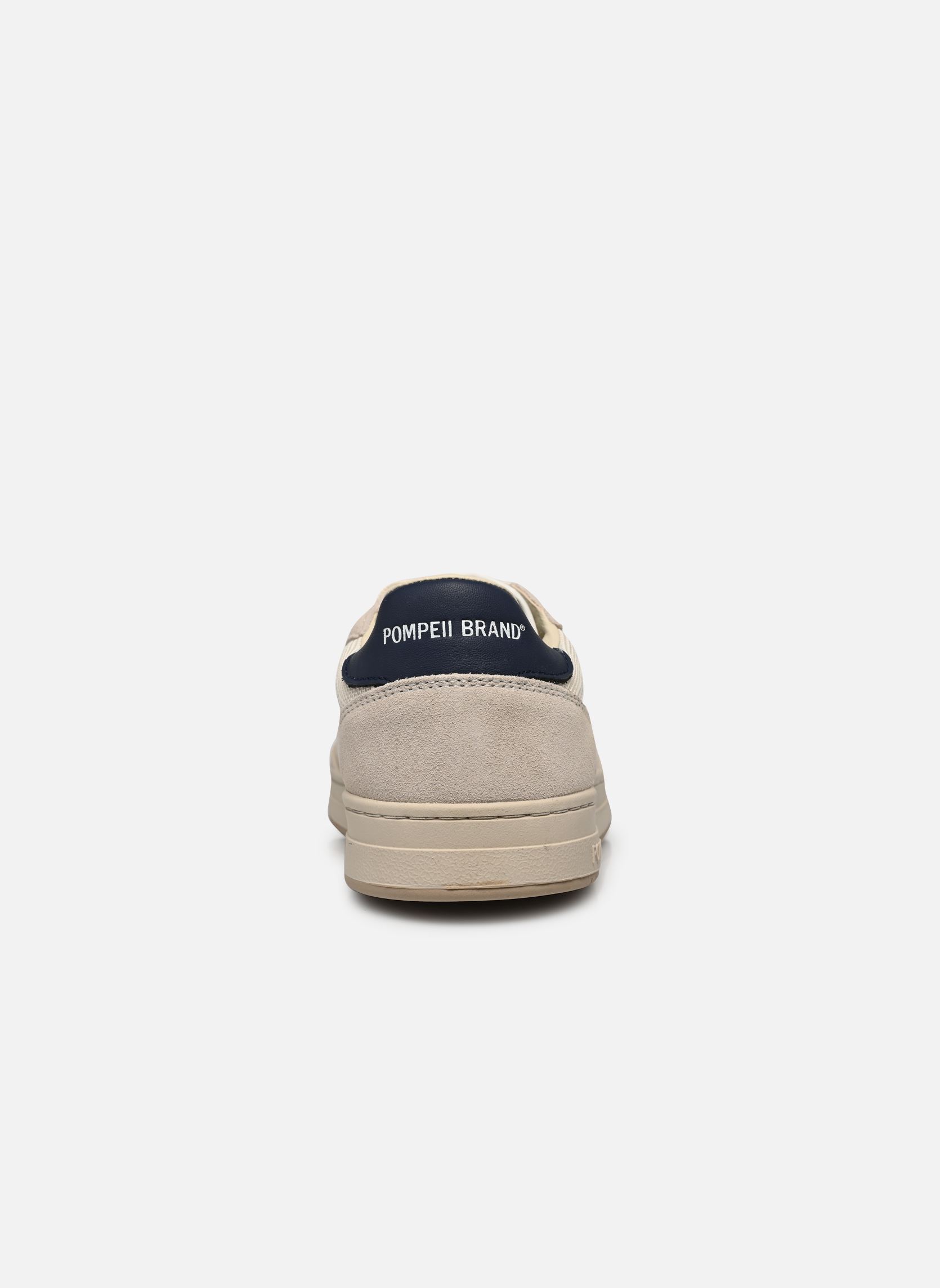 Sneaker ELAN LEATHER M herren weiß Pompeii Sneaker ELAN LEATHER M herren weiß ECRU NYLON NAVY