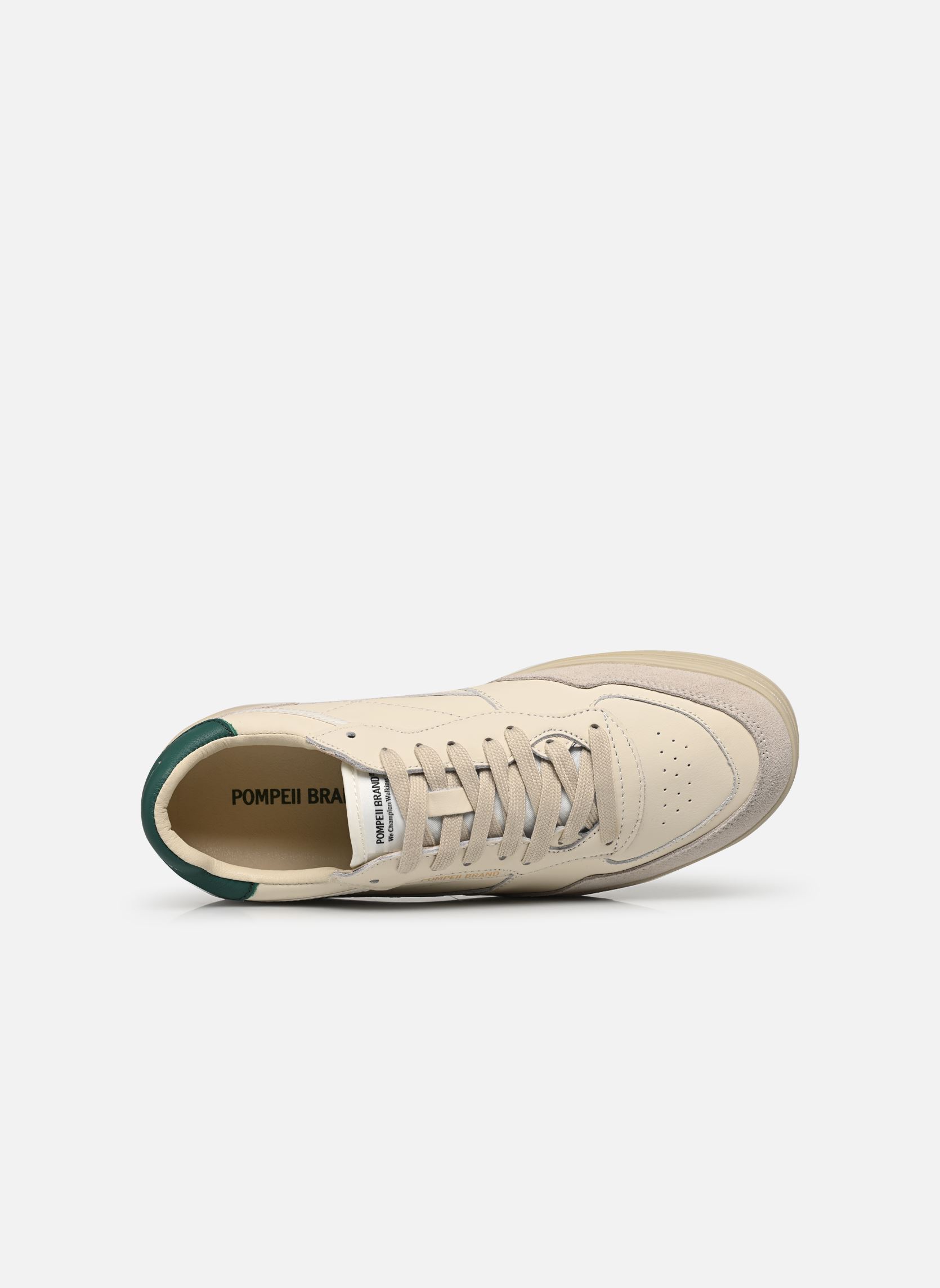 Sneaker ELAN LEATHER M herren weiß Pompeii Sneaker ELAN LEATHER M herren weiß ECRU PINE