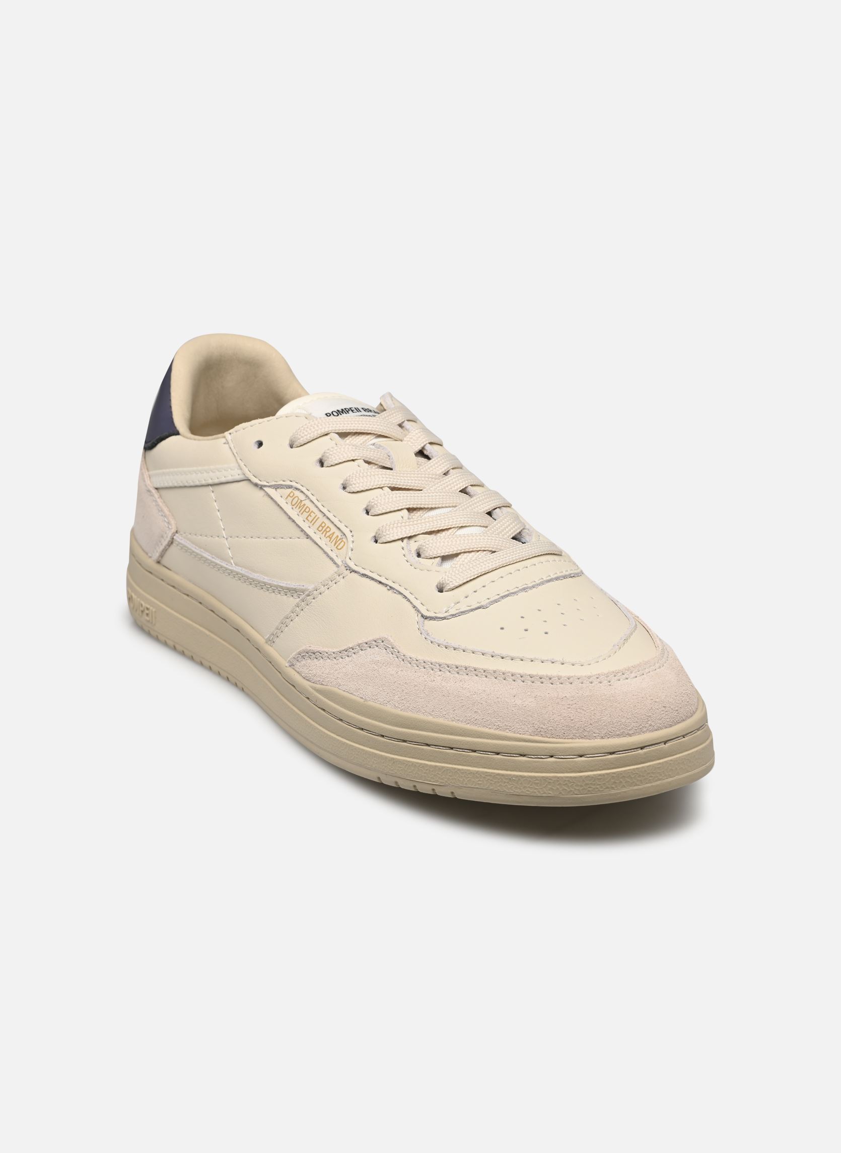 Sneaker ELAN LEATHER M herren weiß Pompeii Sneaker ELAN LEATHER M herren weiß ECRU JEANS