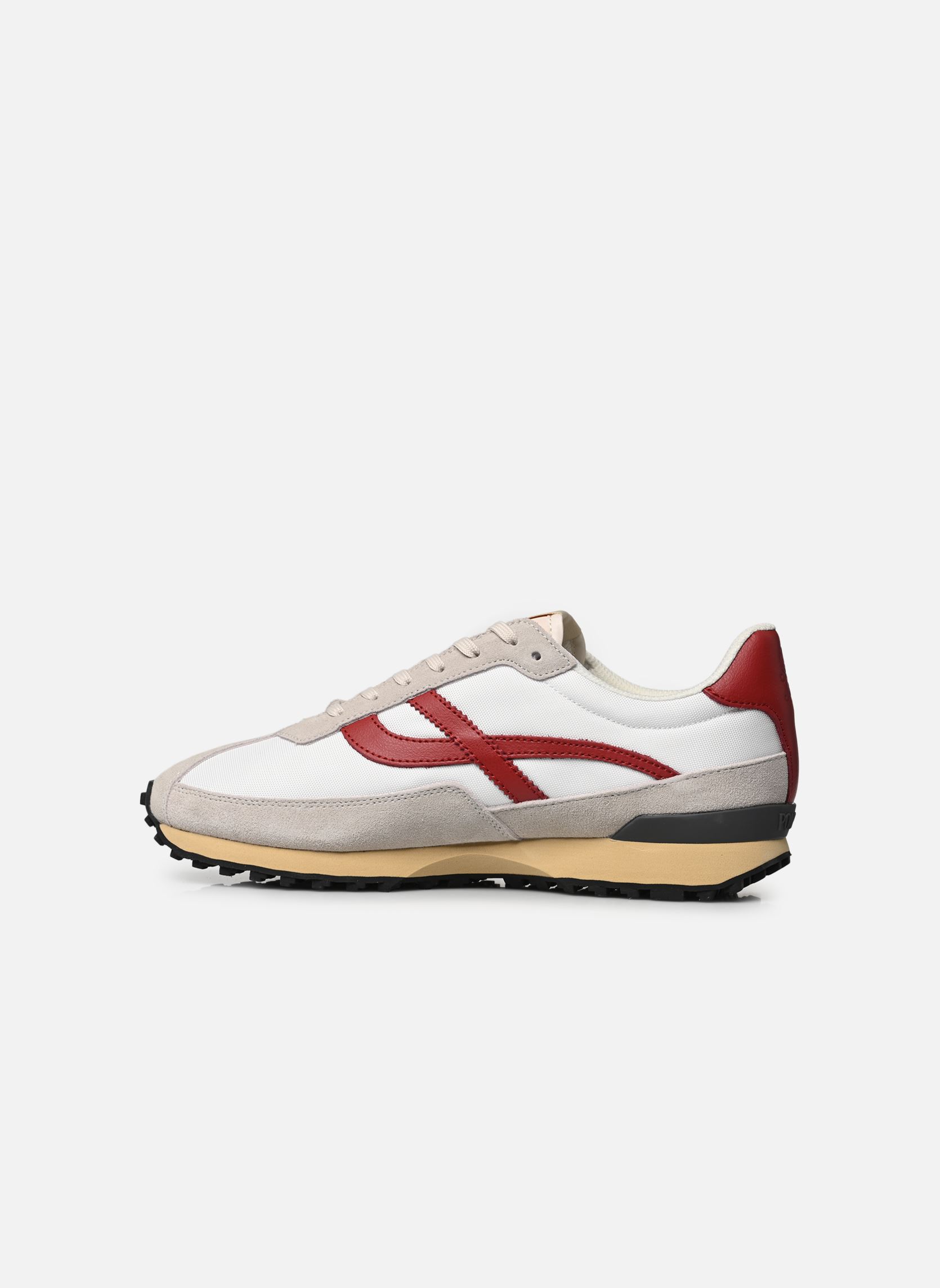 Laufschuhe ELMO M herren weiß Pompeii Laufschuhe ELMO M herren weiß OFF WHITE RED