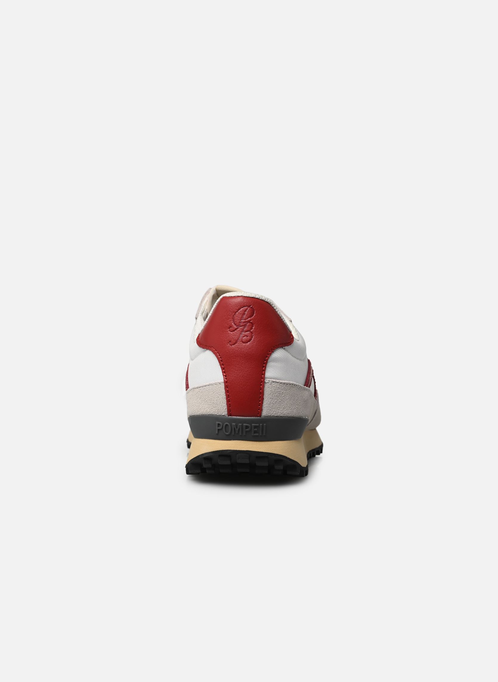Laufschuhe ELMO M herren weiß Pompeii Laufschuhe ELMO M herren weiß OFF WHITE RED