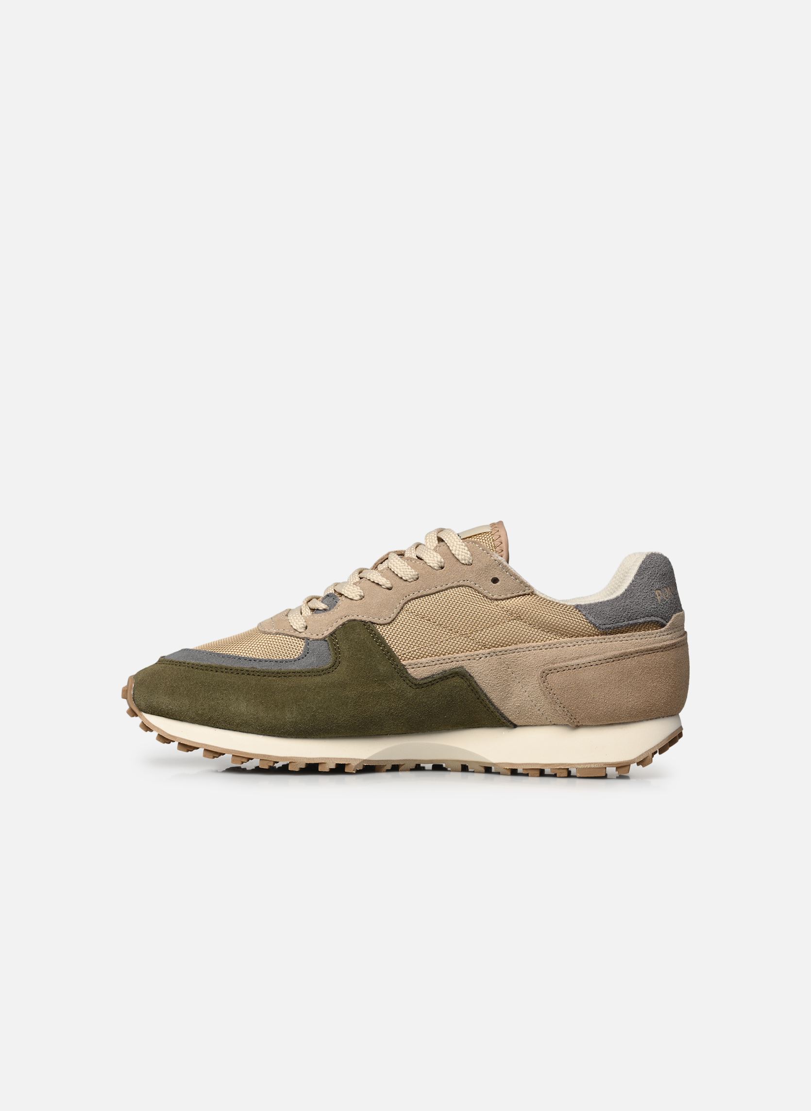 Baskets running MISTRAL SUEDE homme beige Pompeii Baskets running MISTRAL SUEDE homme beige CEDAR