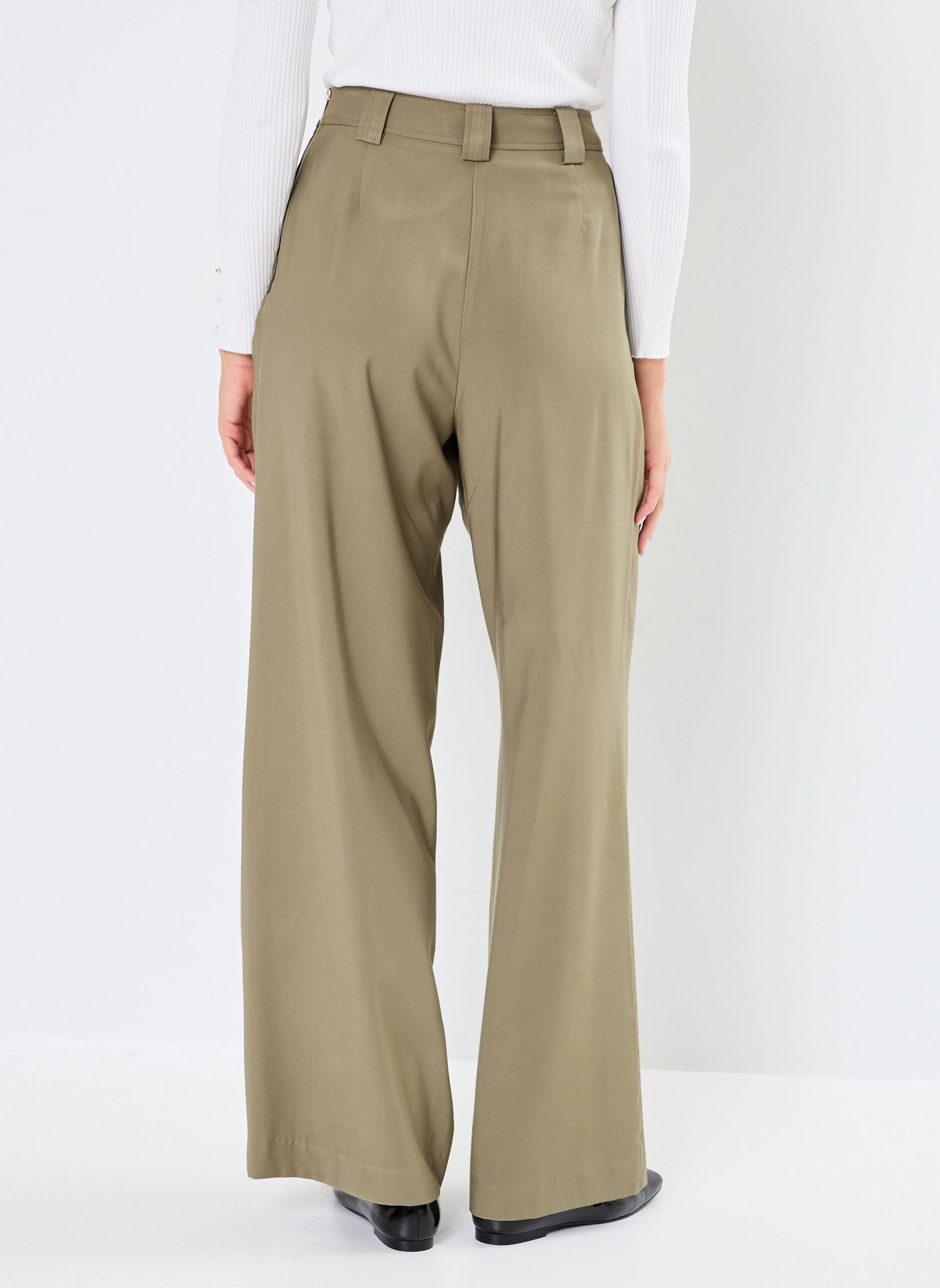 Pantalons larges PKATIA femme vert Georgia Rose Pantalons larges PKATIA femme vert KAKI