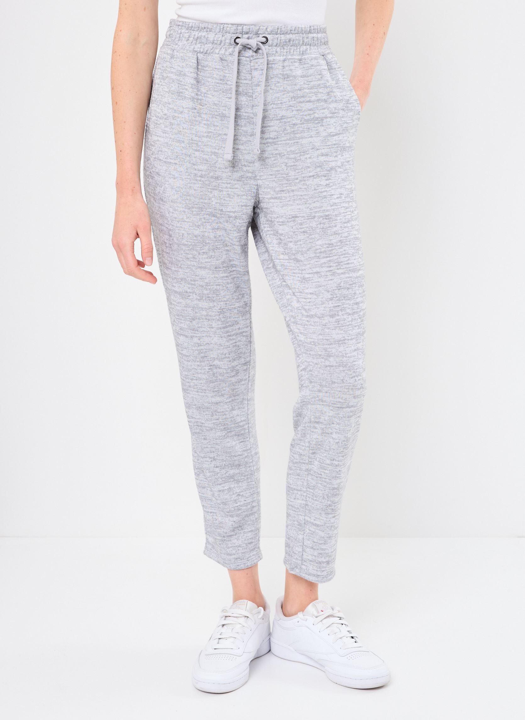 Bas de jogging PJOGGY jogging femme gris MADE BY Bas de jogging PJOGGY jogging femme gris MEL GRIS CHINE CLAIR