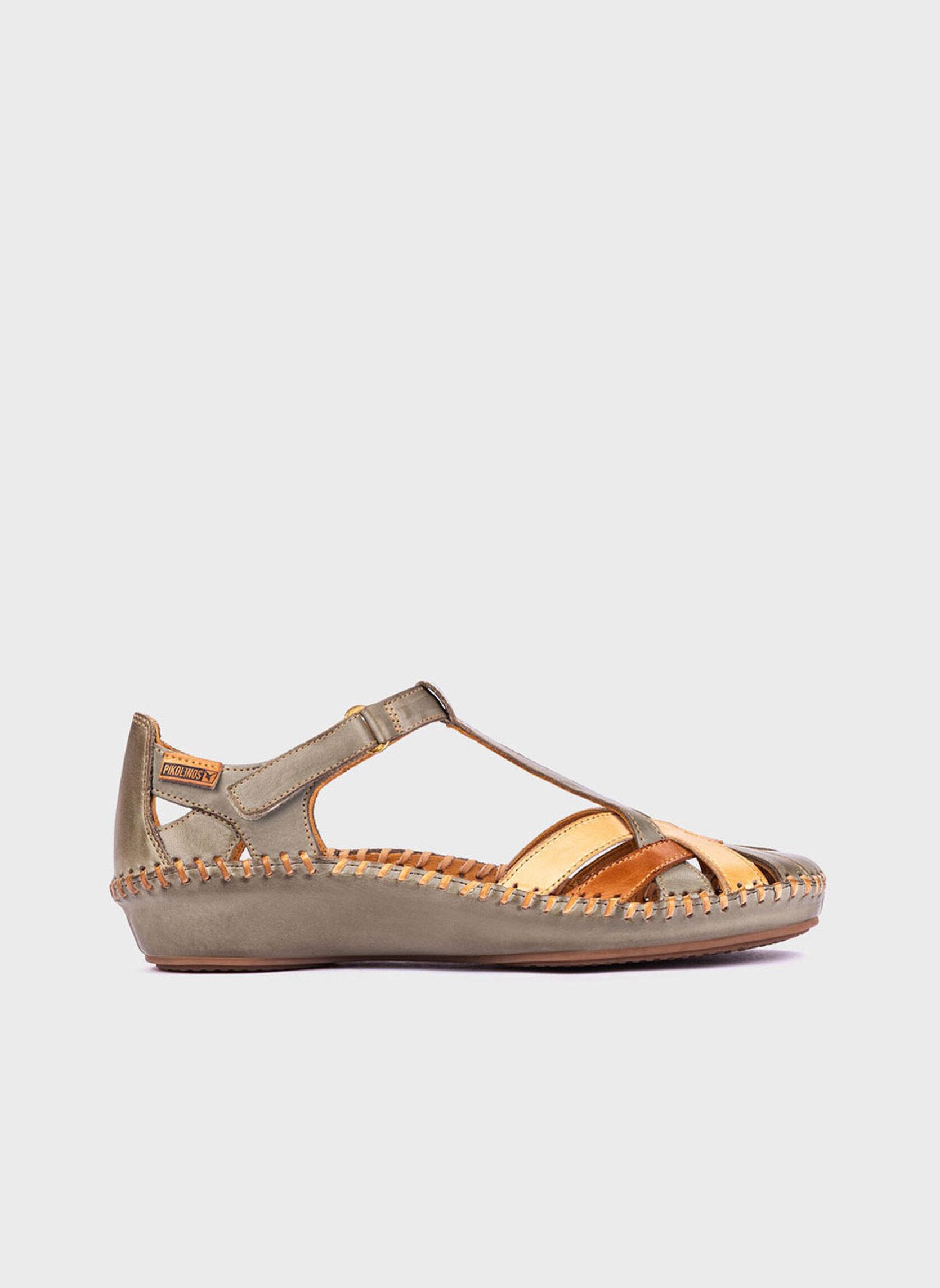 Sandales P. VALLARTA femme gris Pikolinos Sandales P. VALLARTA femme gris Gris clair
