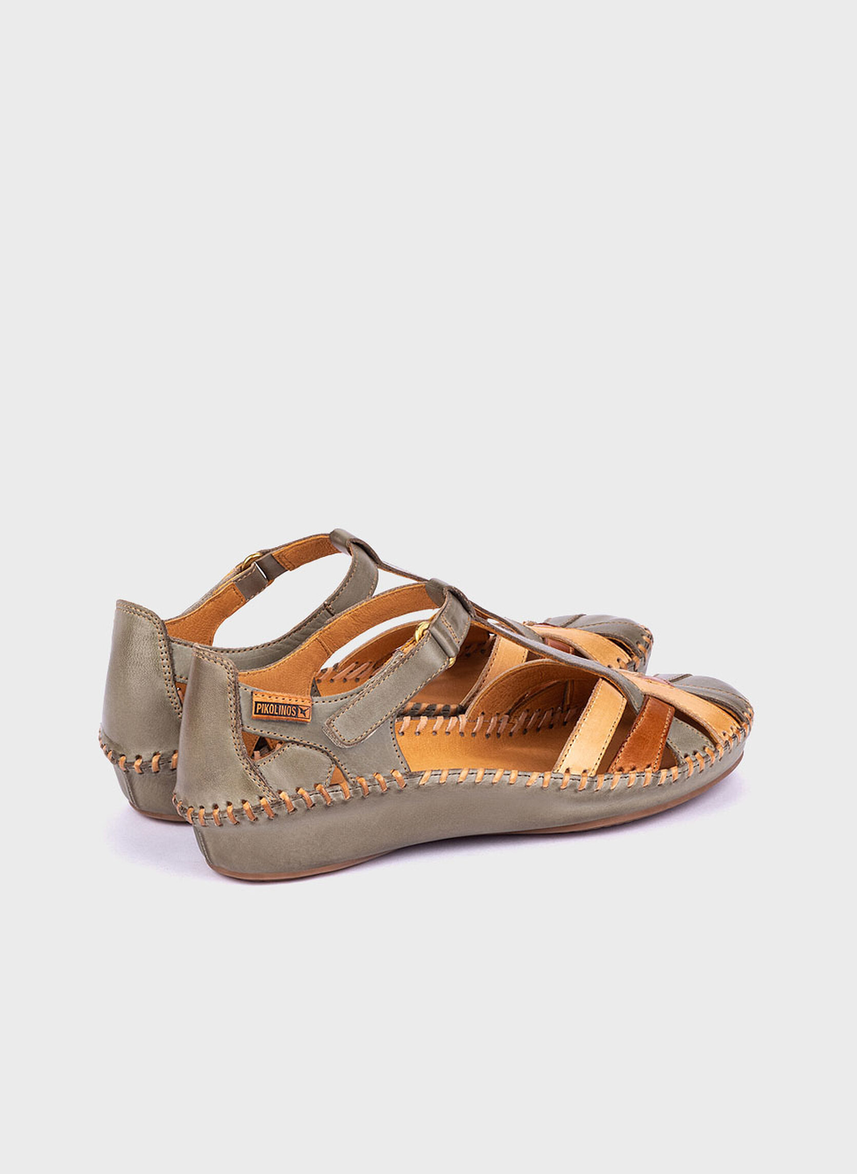 Sandales P. VALLARTA femme gris Pikolinos Sandales P. VALLARTA femme gris Gris clair