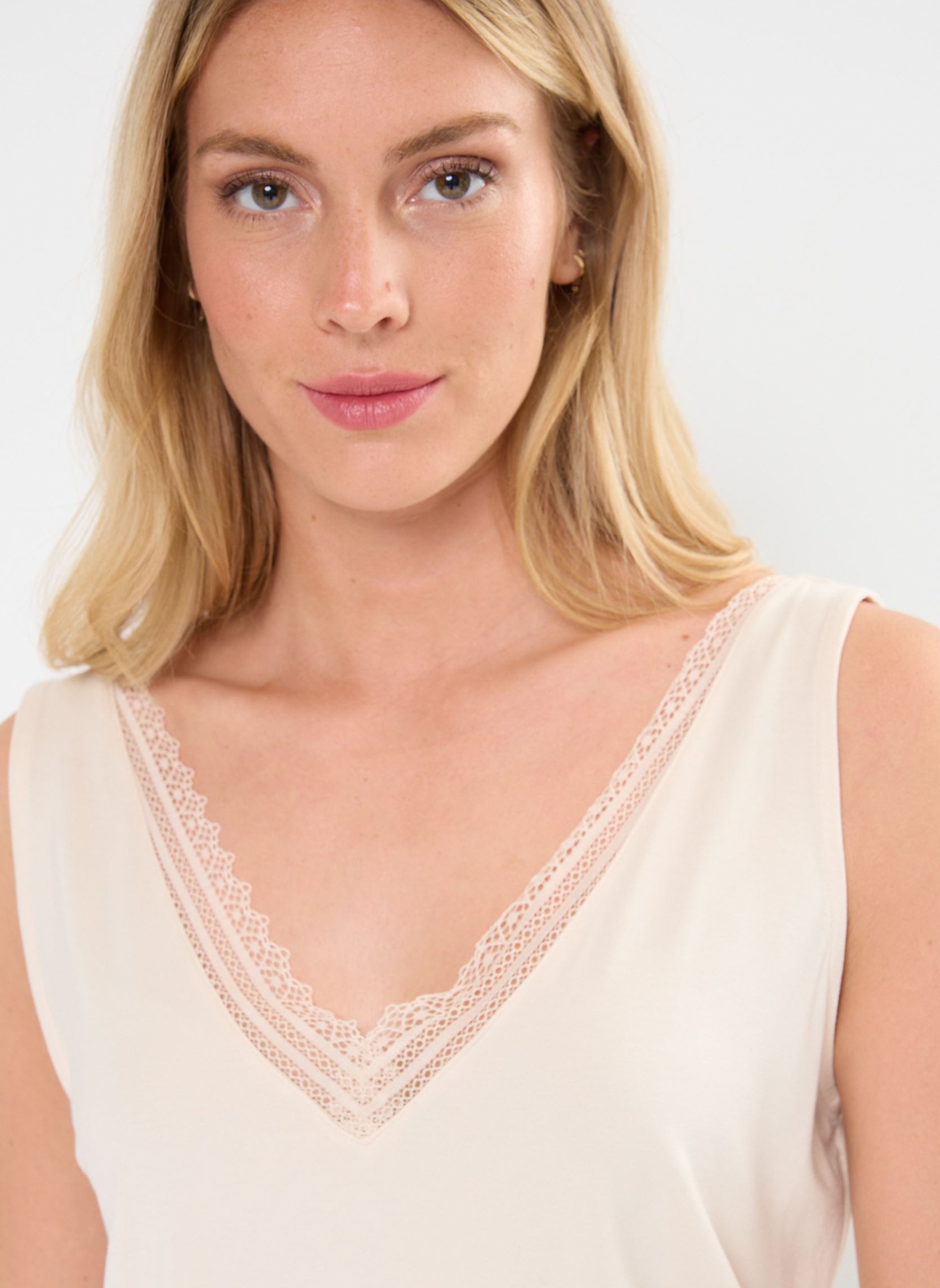 Hemdjes DANIA dames roze MADE BY Hemdjes DANIA dames roze WHISPER PINK