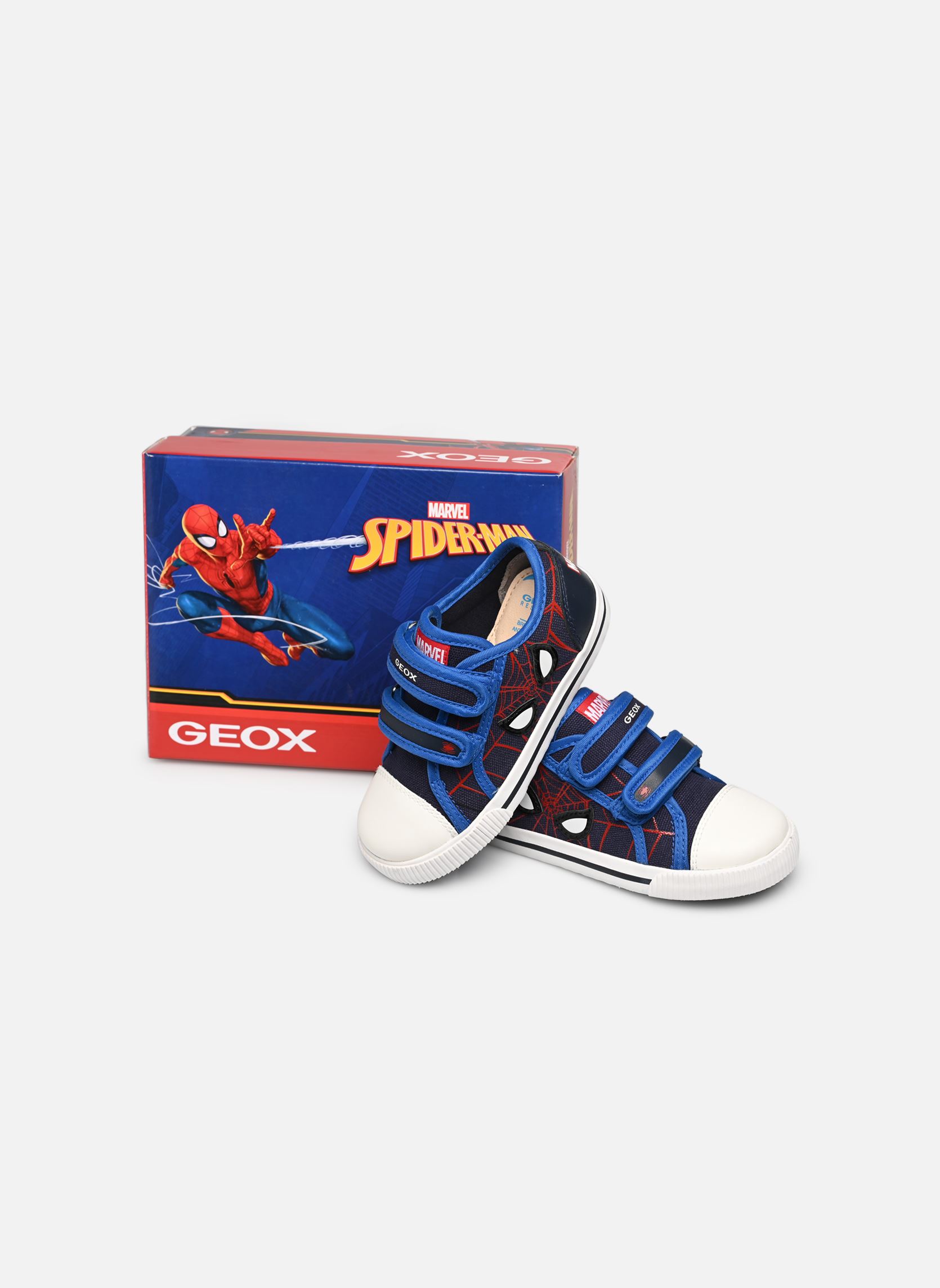 Sneakers basse B Kilwi Garçon B35A7 Marvel bambino blu Geox Sneakers basse B Kilwi Garçon B35A7 Marvel bambino blu Bleu Marine / Rouge